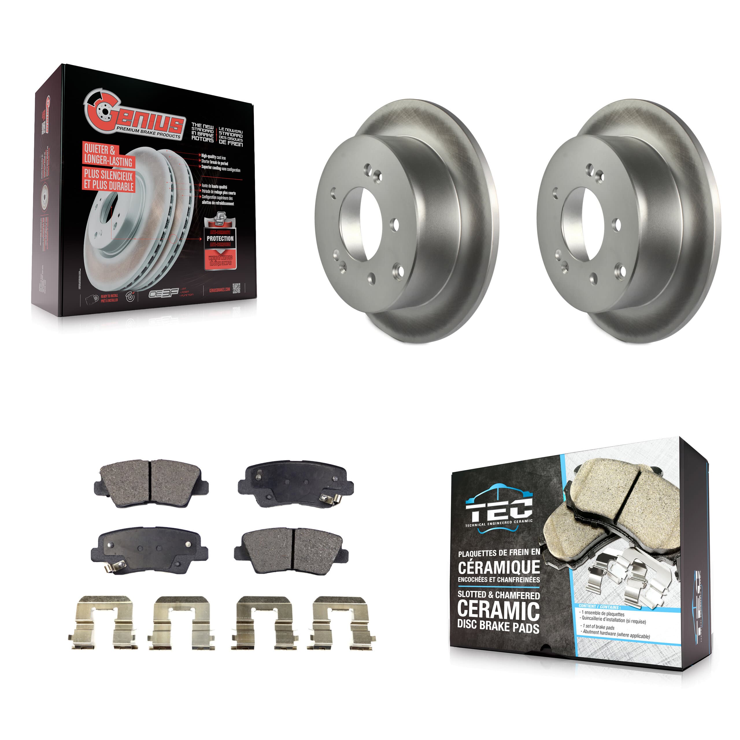 Transit Auto - KGT-101600 - Rear Disc Brake Kits image 1
