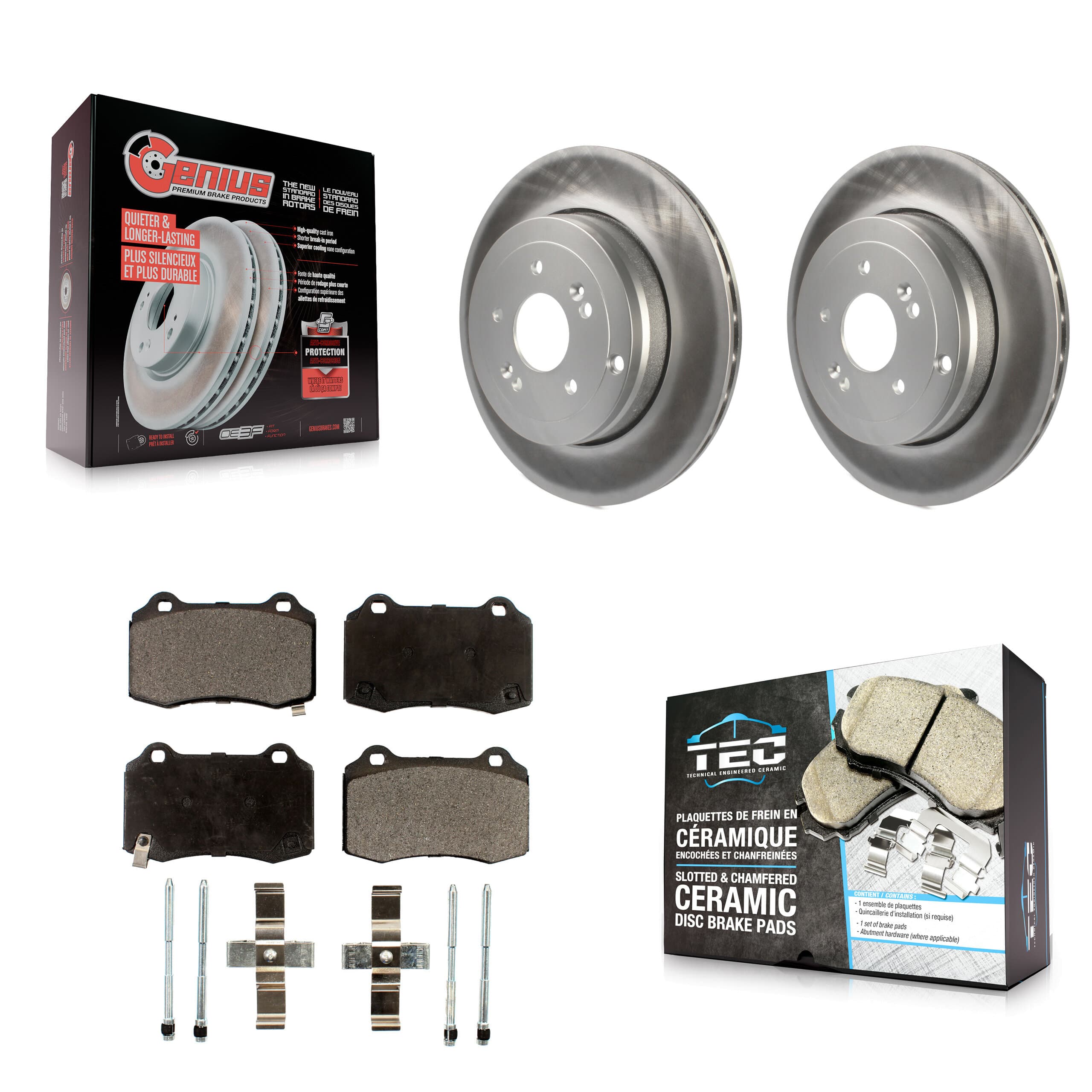 Transit Auto - KGT-101602 - Rear Disc Brake Kits image 1