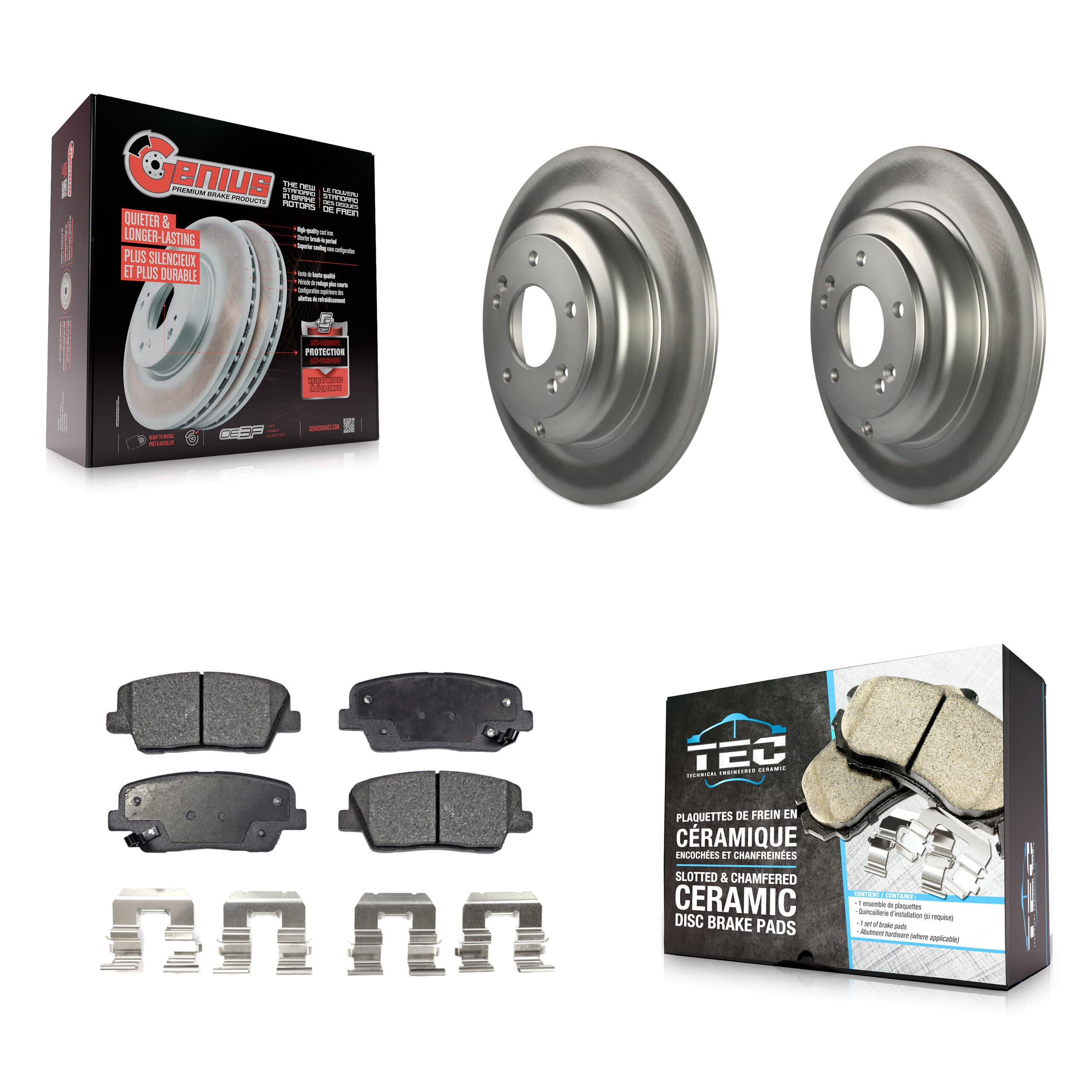 Transit Auto - KGT-101603 - Rear Disc Brake Kits image 1
