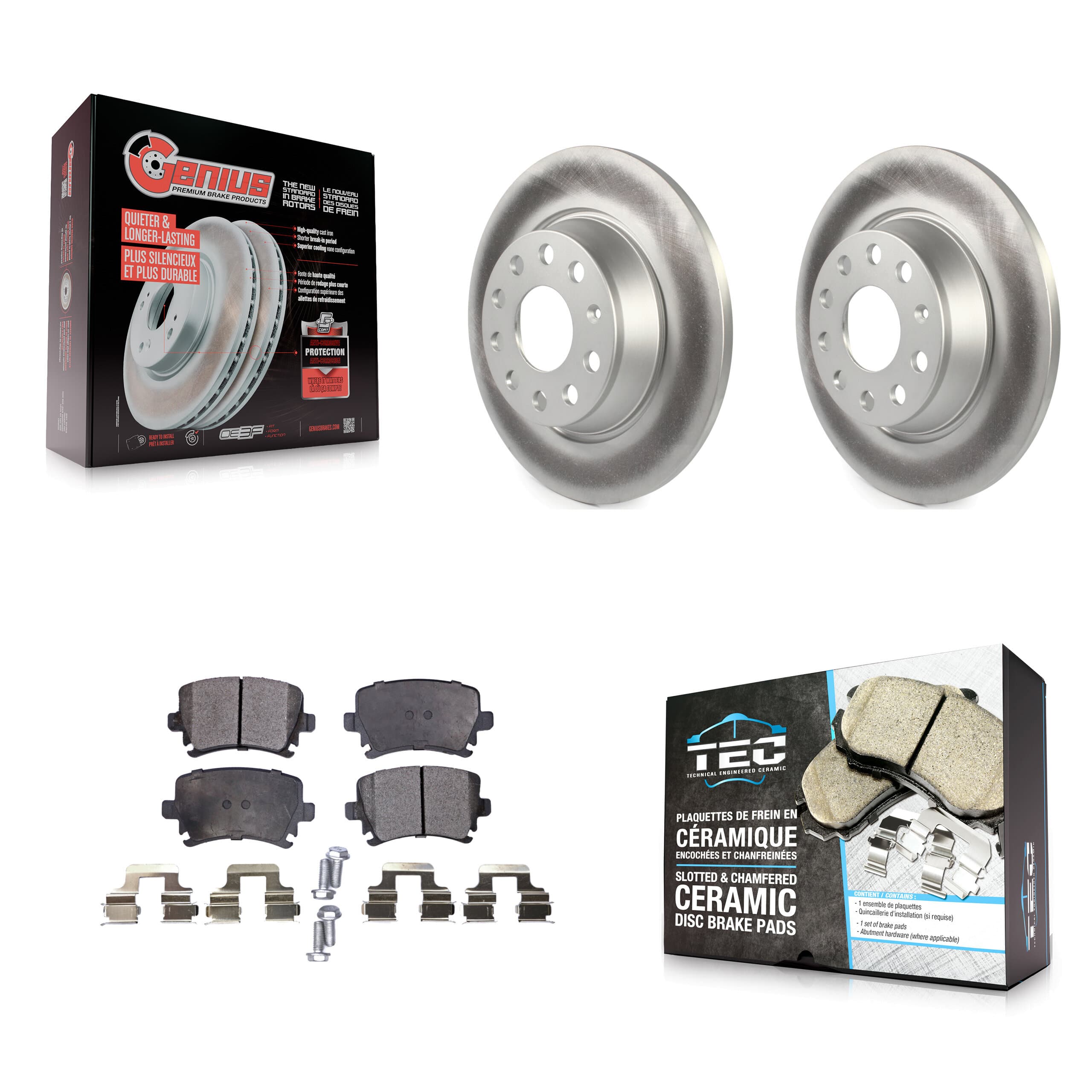 Transit Auto - KGT-101610 - Rear Disc Brake Kits image 1