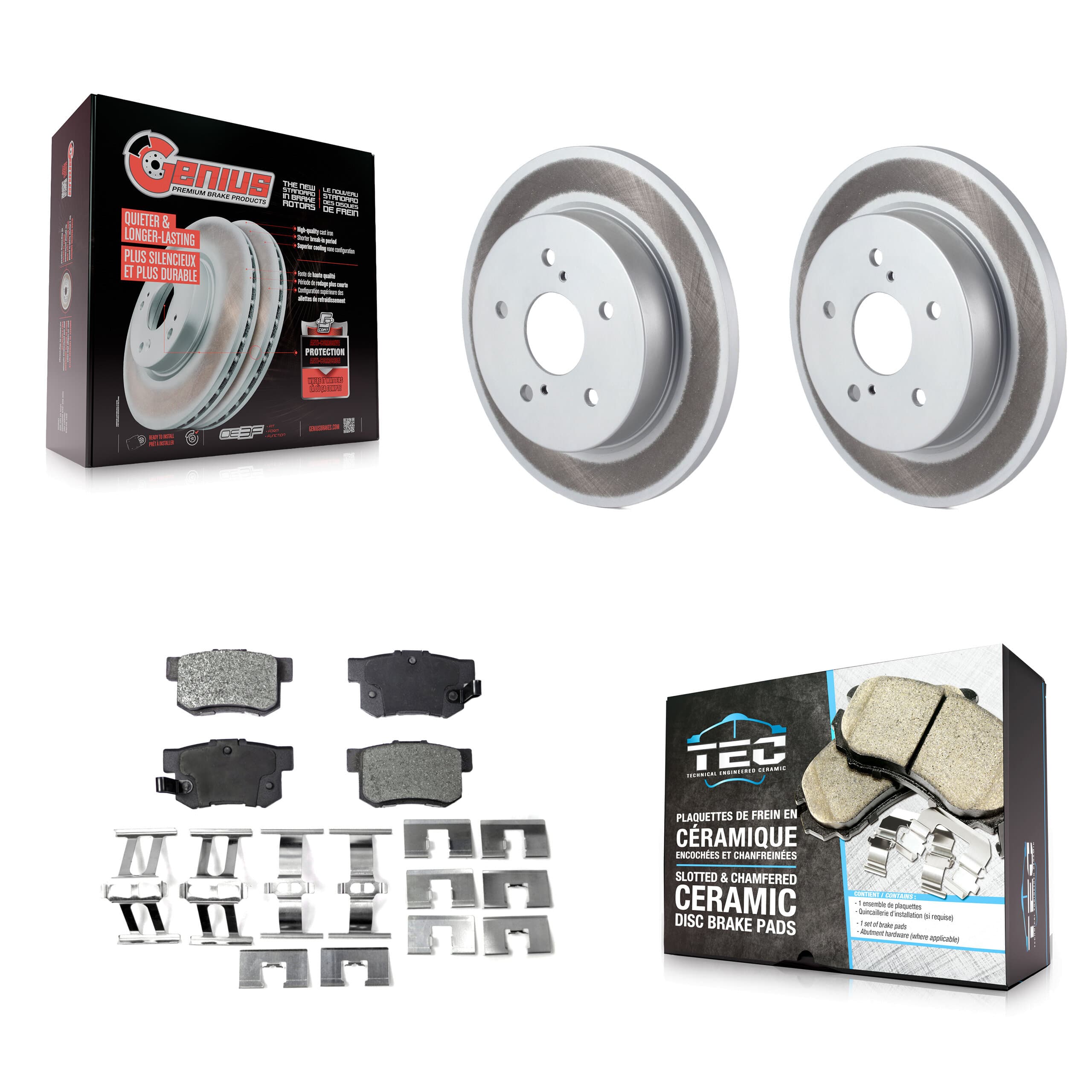 Transit Auto - KGT-101616 - Rear Disc Brake Kits image 1