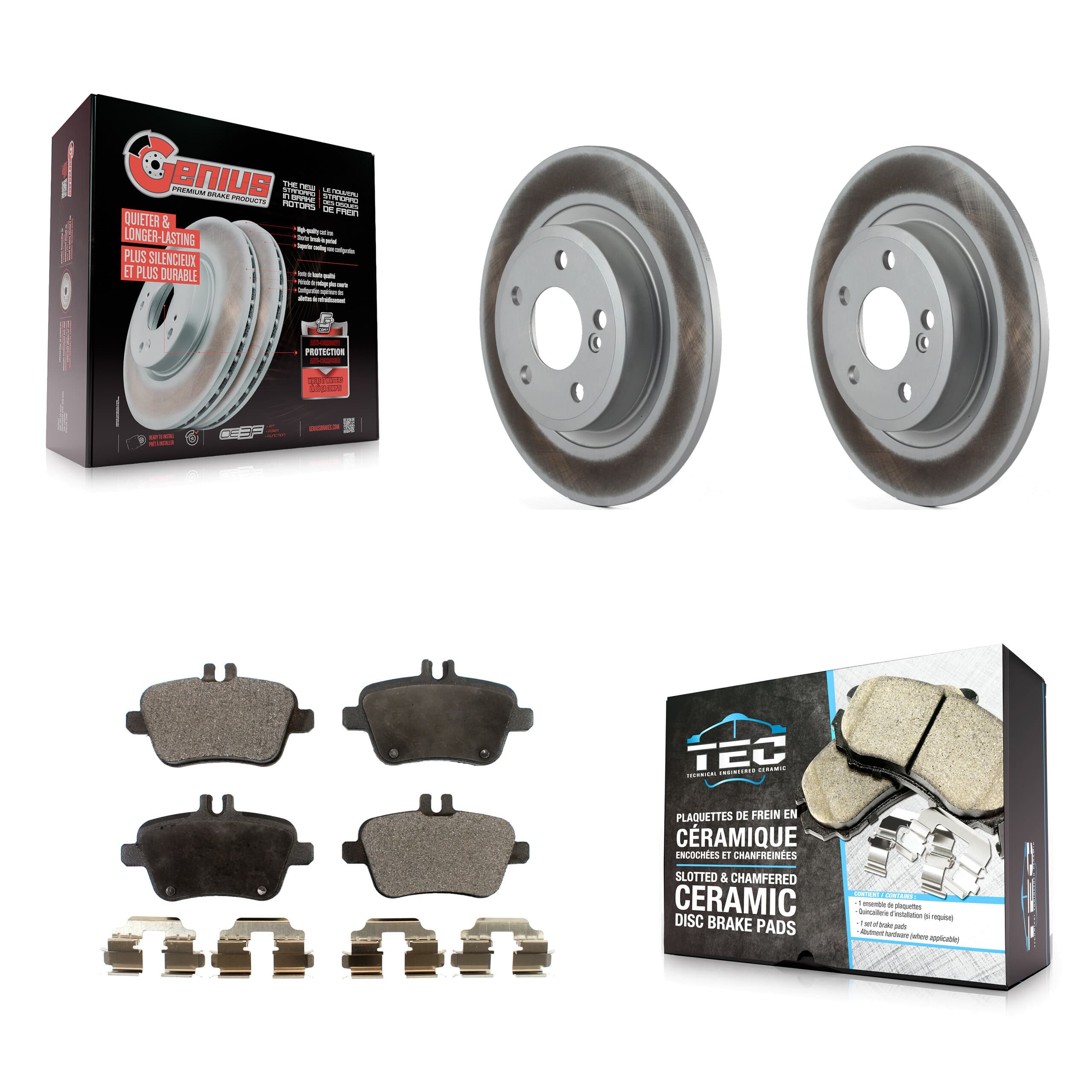 Transit Auto - KGT-101656 - Rear Disc Brake Kits image 1