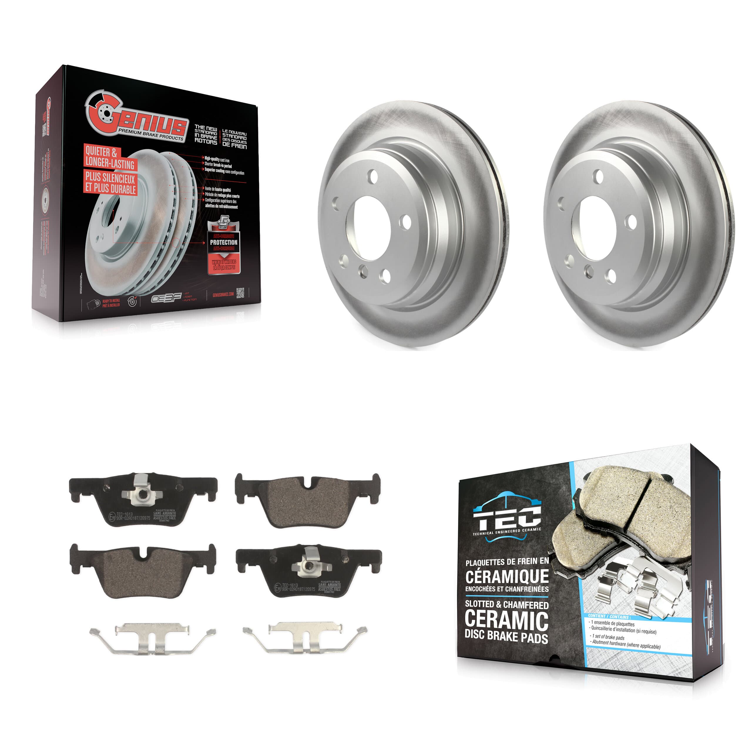 Transit Auto - KGT-101661 - Rear Disc Brake Kits image 1