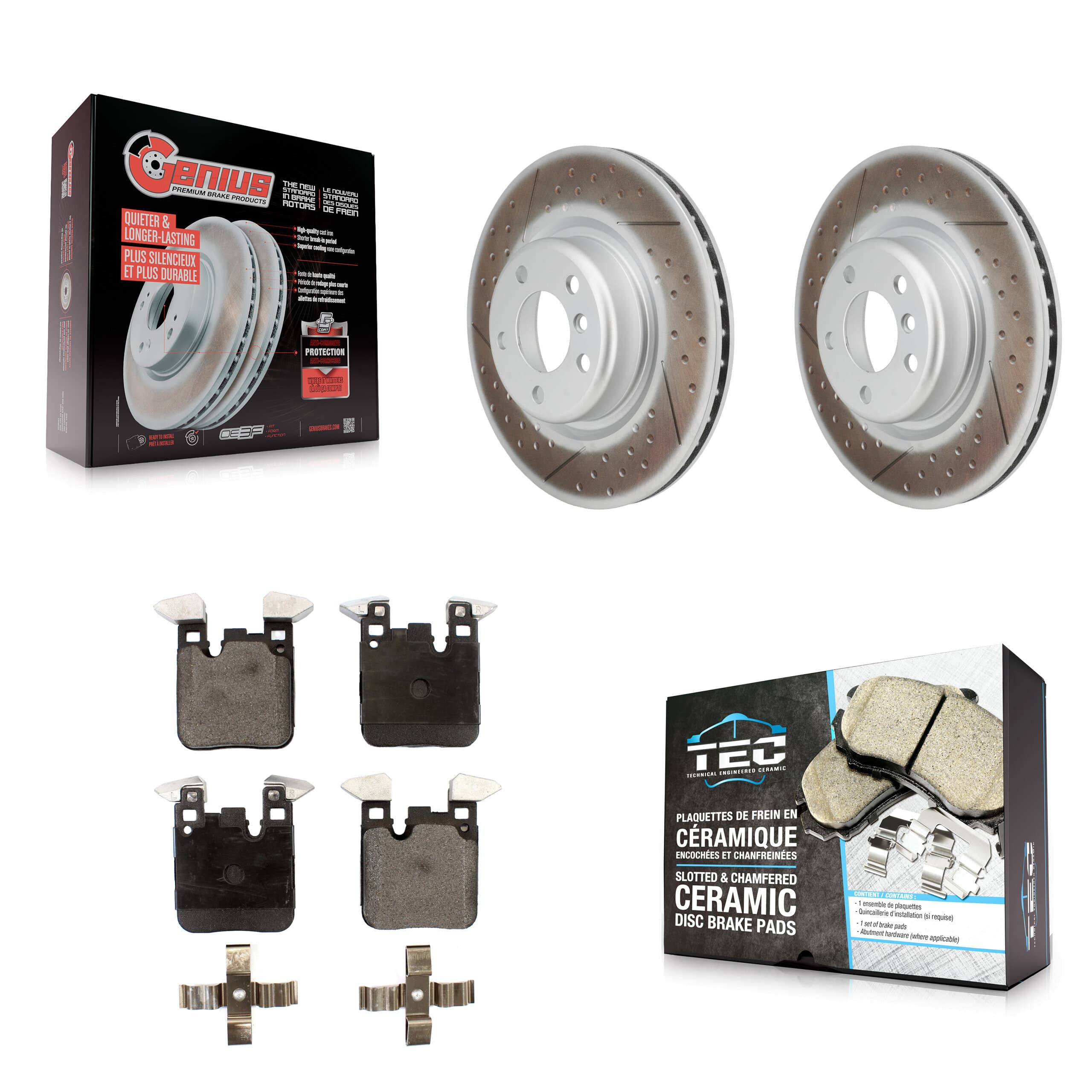 Transit Auto - KGT-101685 - Rear Disc Brake Kits image 1