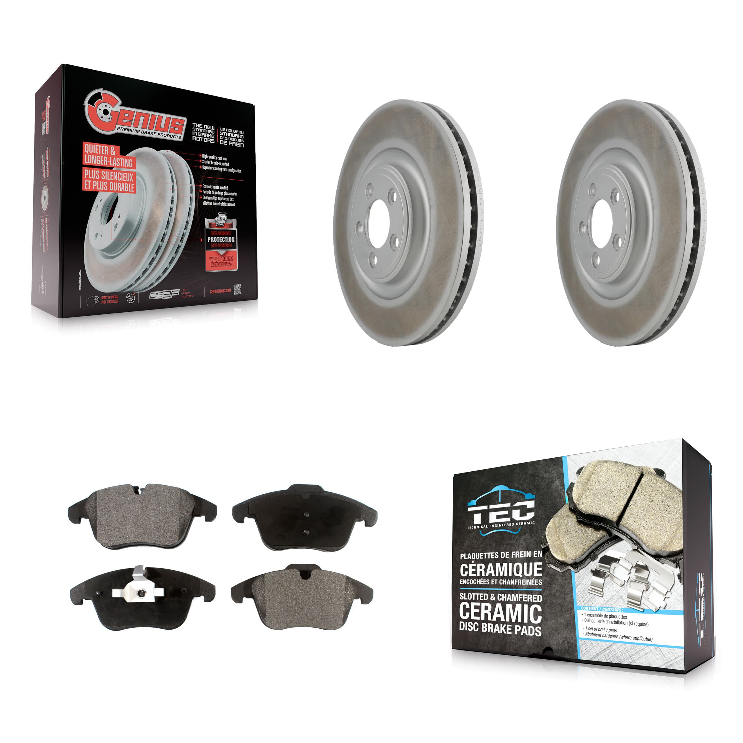 Transit Auto - KGT-101843 - Front Disc Brake Kits image 1