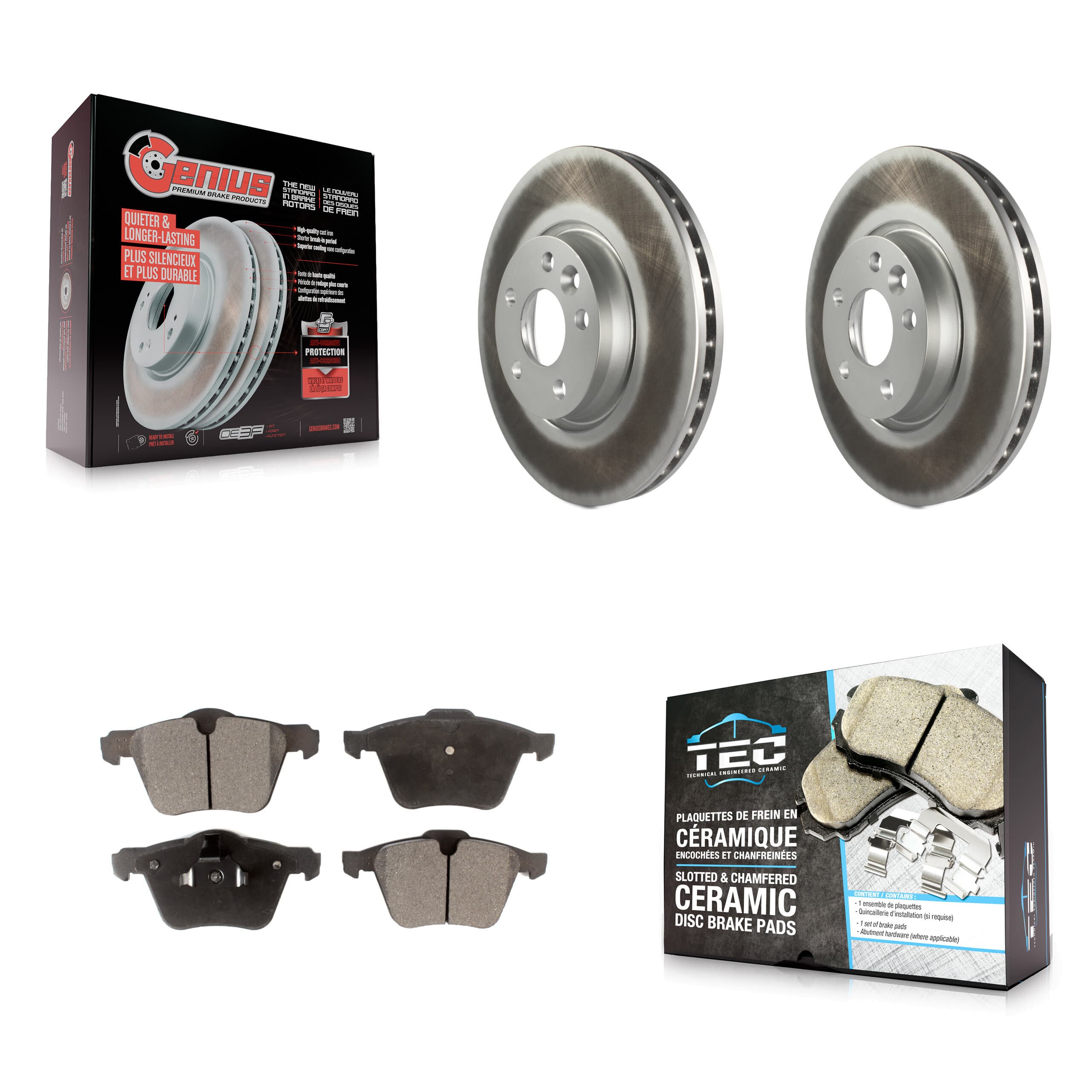 Transit Auto - KGT-101929 - Front Disc Brake Kits image 1