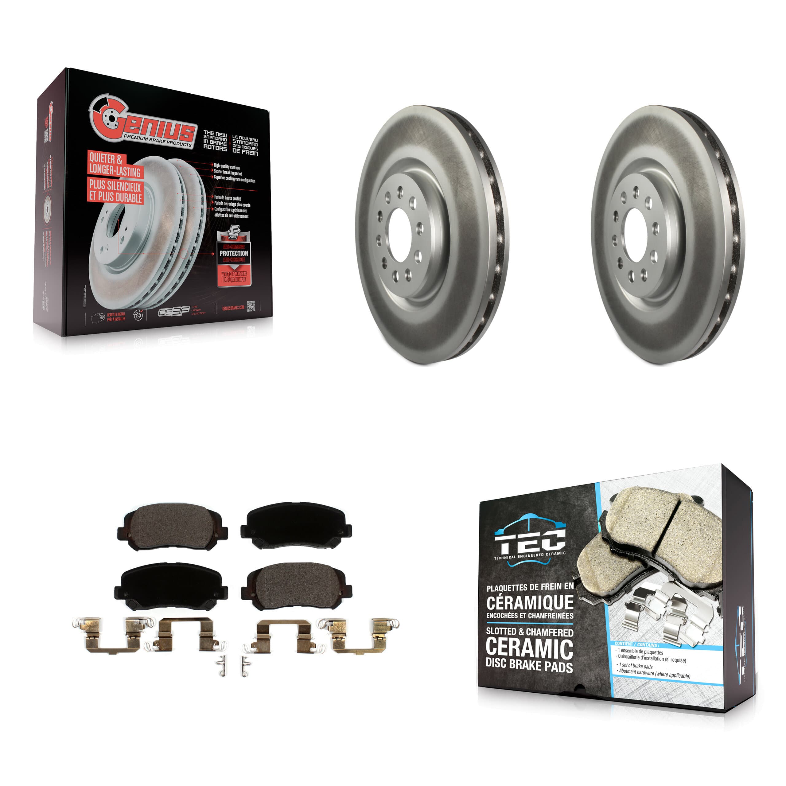 Transit Auto - KGT-102011 - Front Disc Brake Kits image 1