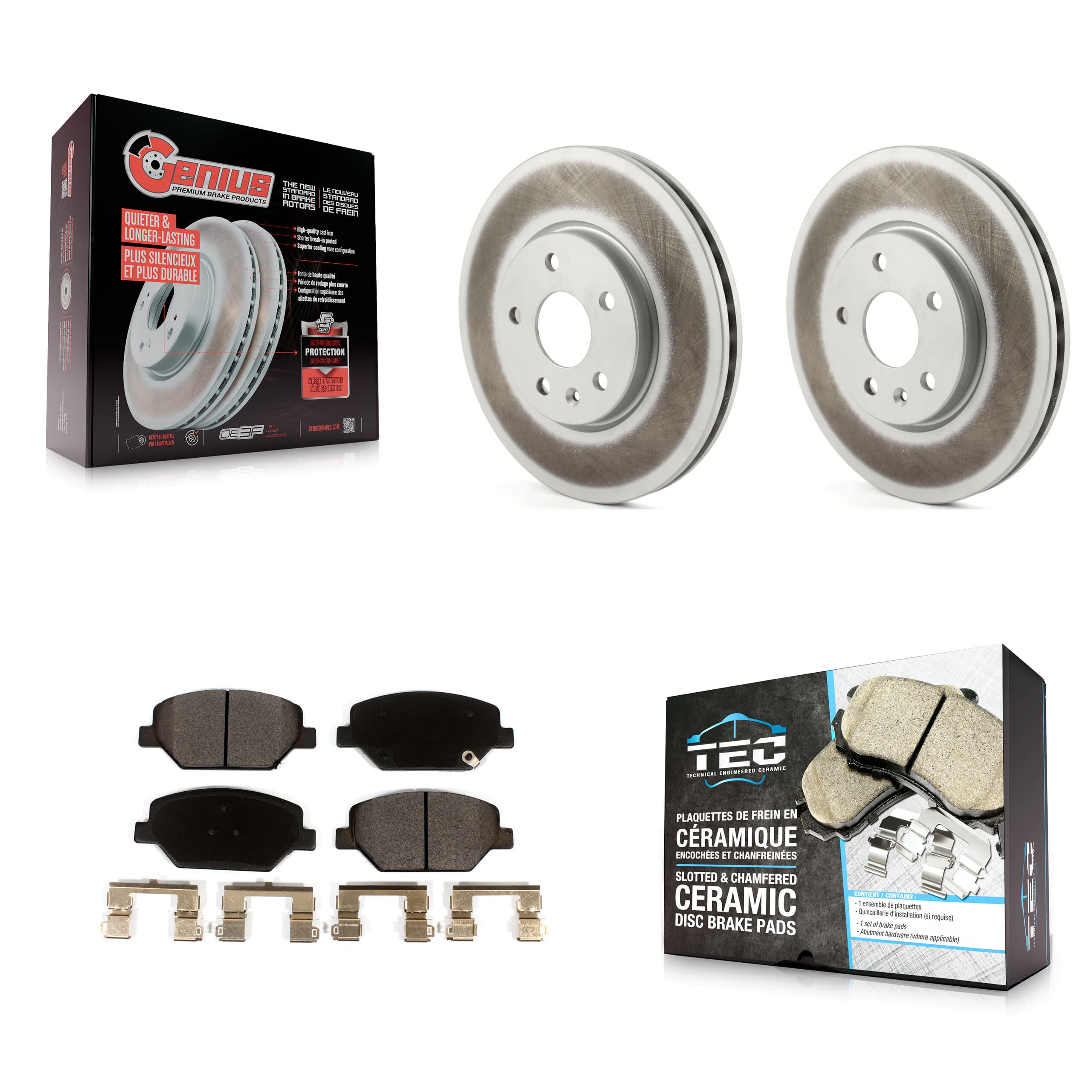 Transit Auto - KGT-102058 - Front Disc Brake Kits image 1