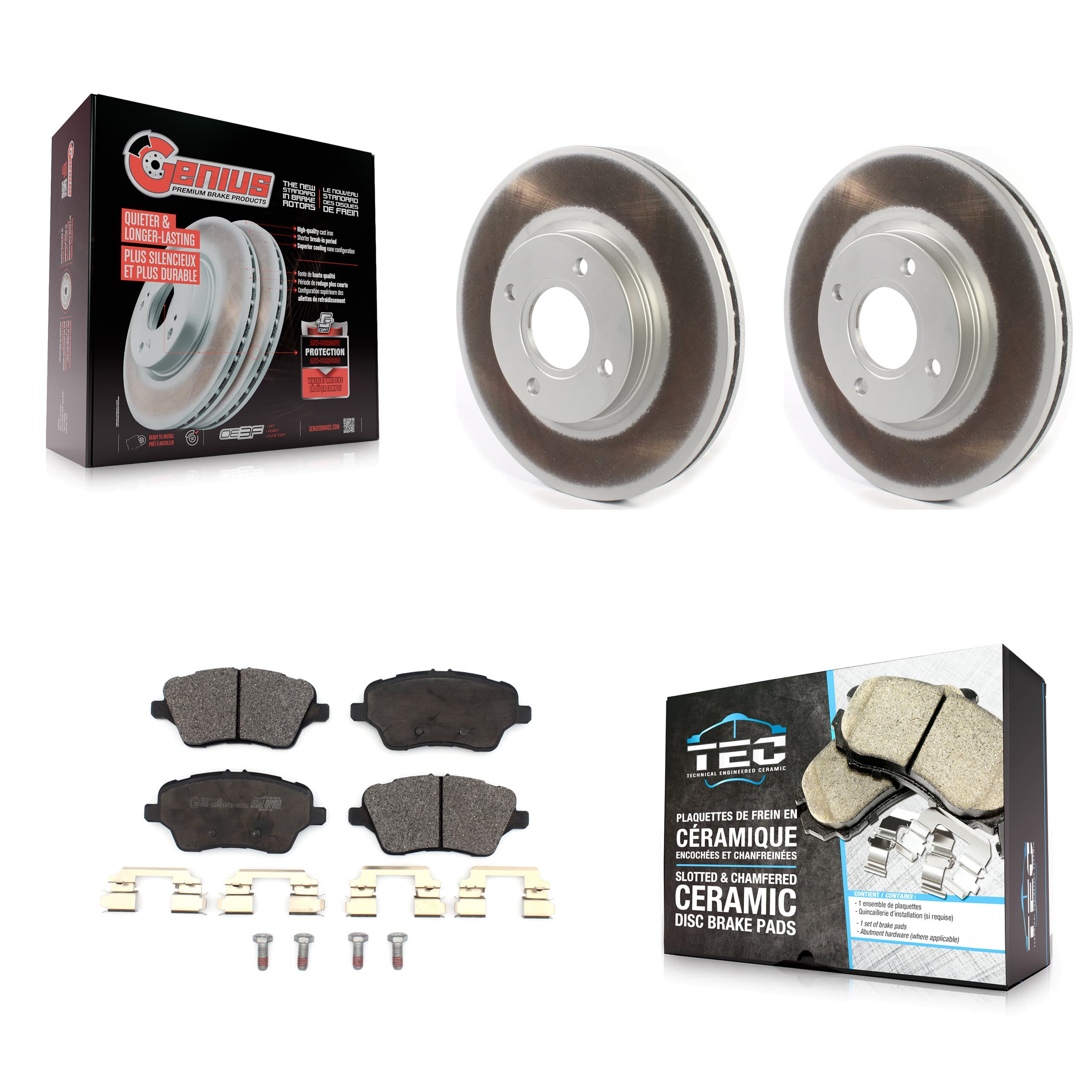 Transit Auto - KGT-102060 - Front Disc Brake Kits image 1