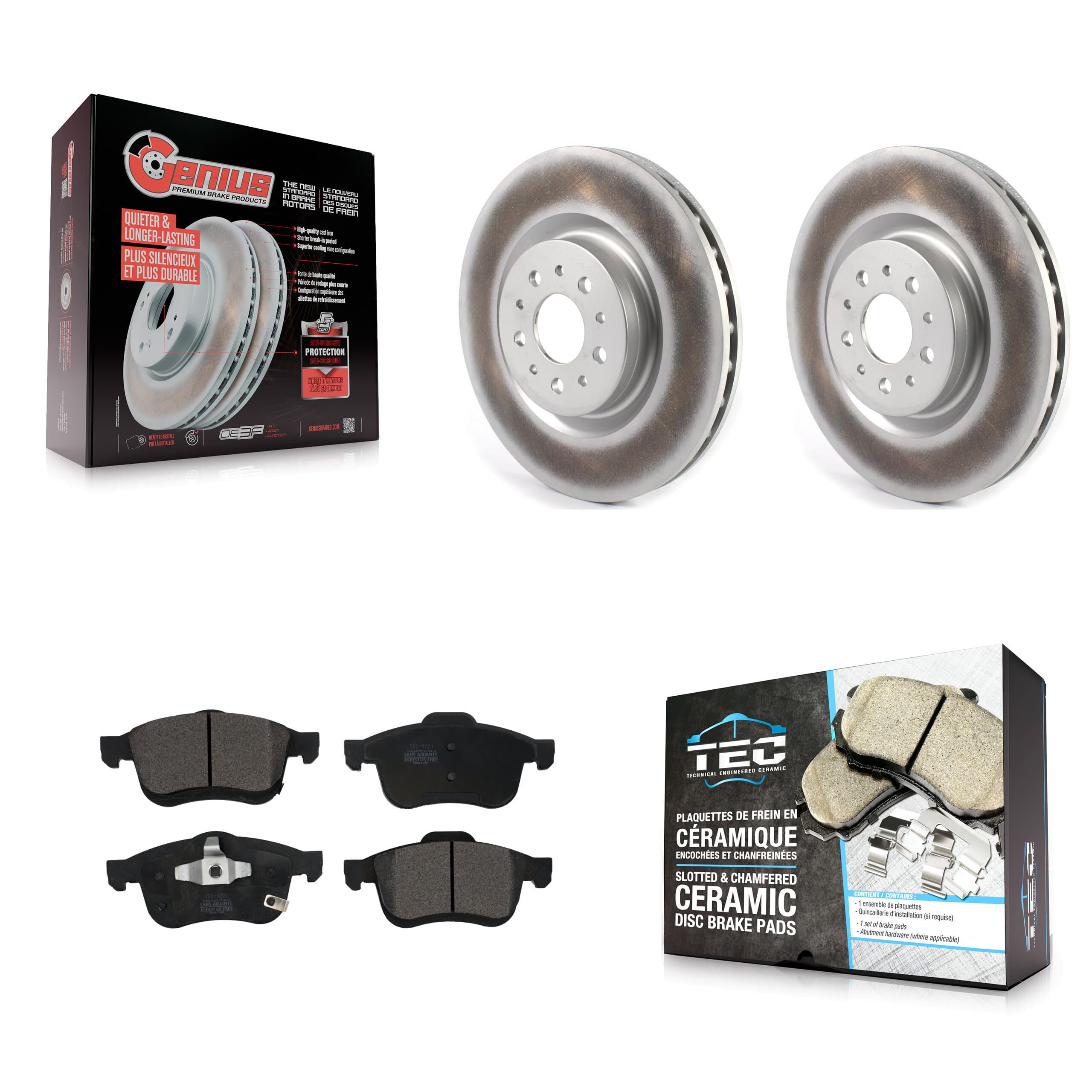 Transit Auto - KGT-102063 - Front Disc Brake Kits image 1
