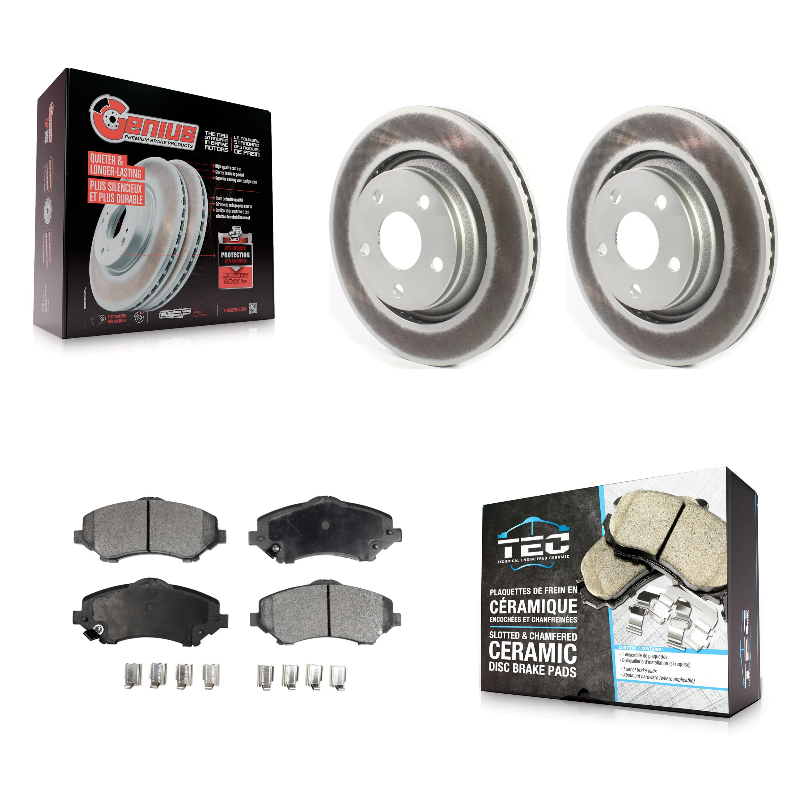 Transit Auto - KGT-102064 - Front Disc Brake Kits image 1
