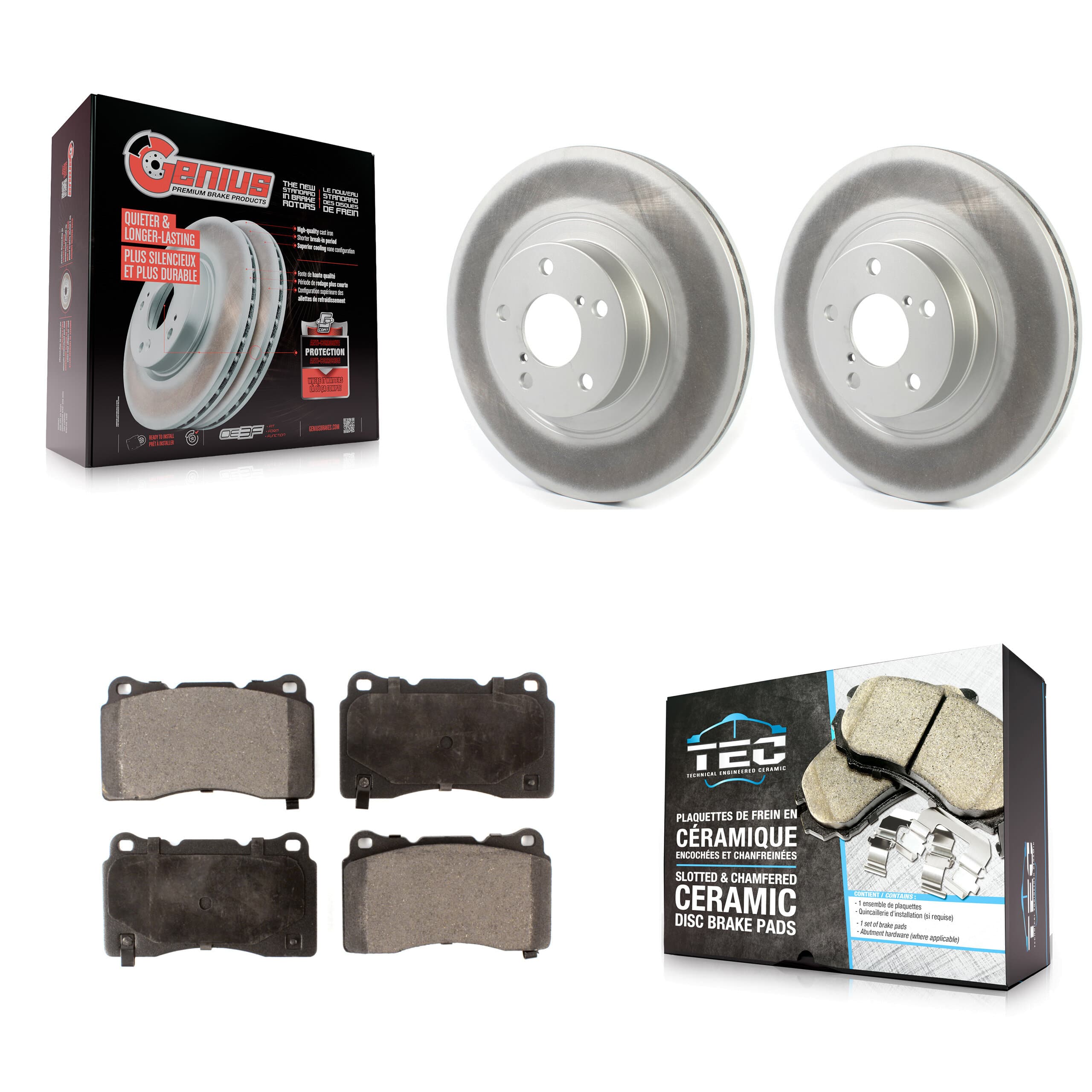 Transit Auto - KGT-102066 - Front Disc Brake Kits image 1