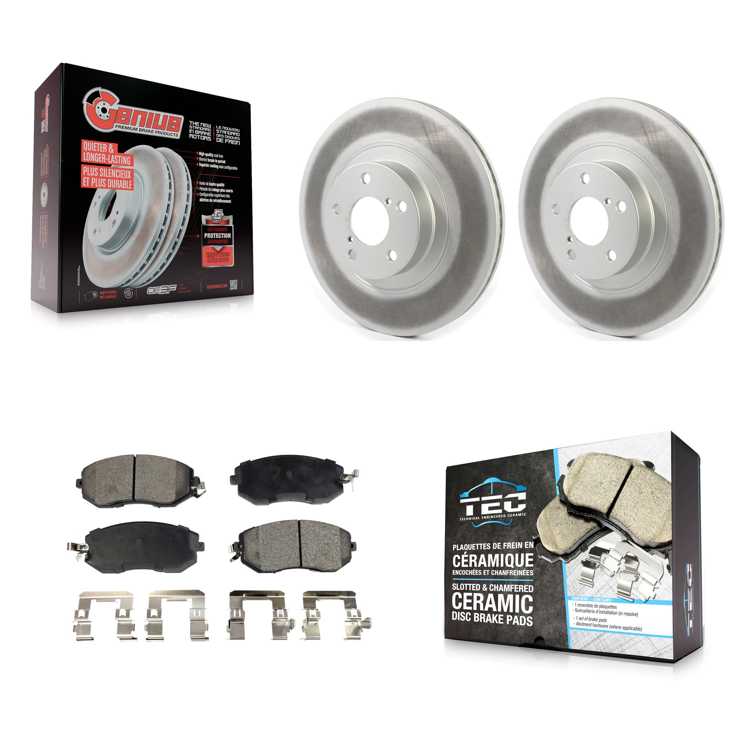 Transit Auto - KGT-102068 - Front Disc Brake Kits image 1
