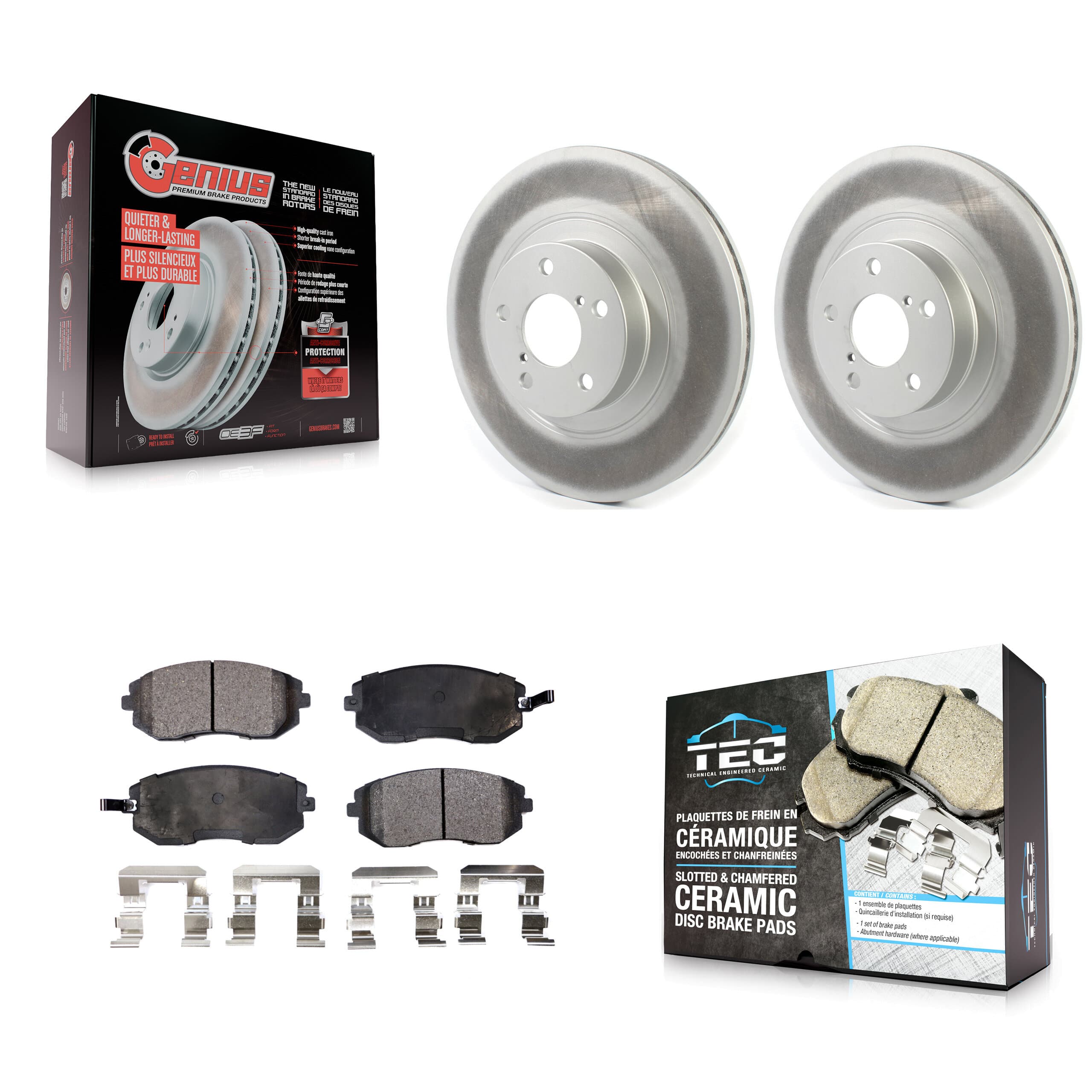 Transit Auto - KGT-102069 - Front Disc Brake Kits image 1