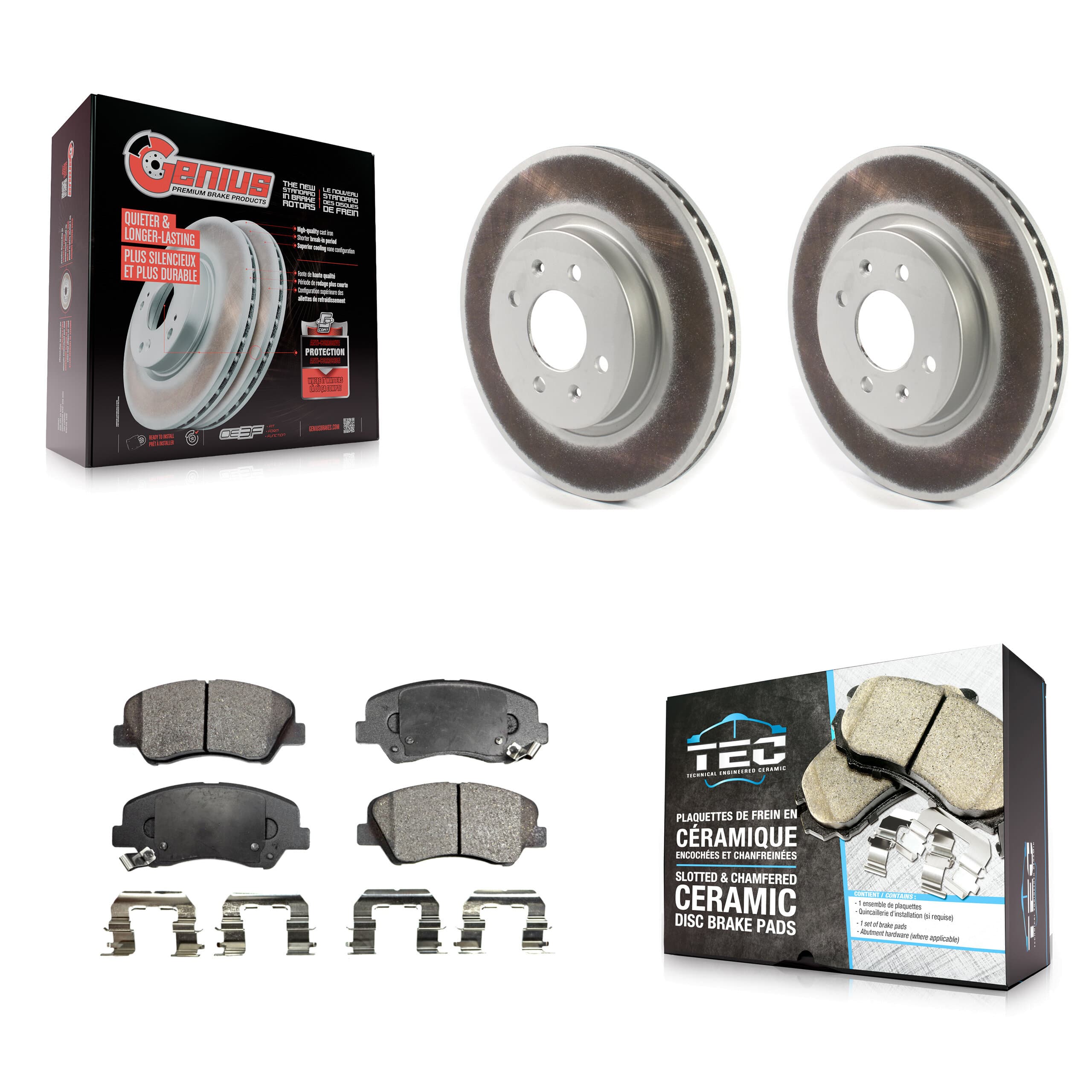 Transit Auto - KGT-102078 - Front Disc Brake Kits image 1