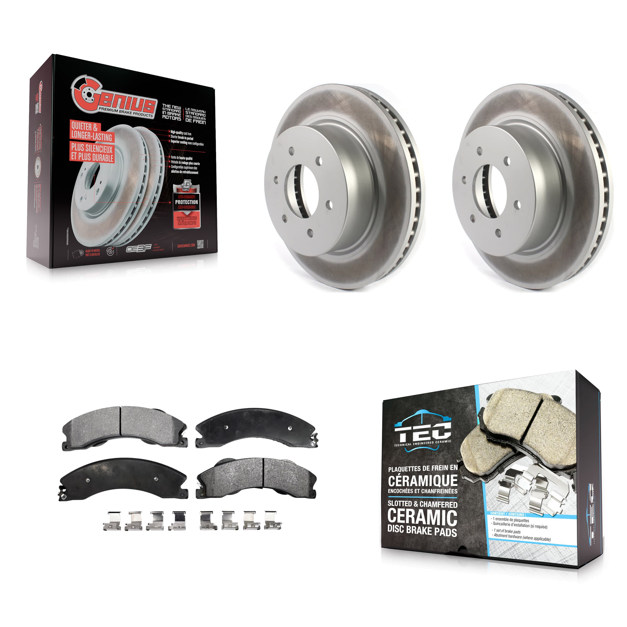Transit Auto - KGT-102084 - Front Disc Brake Kits image 1