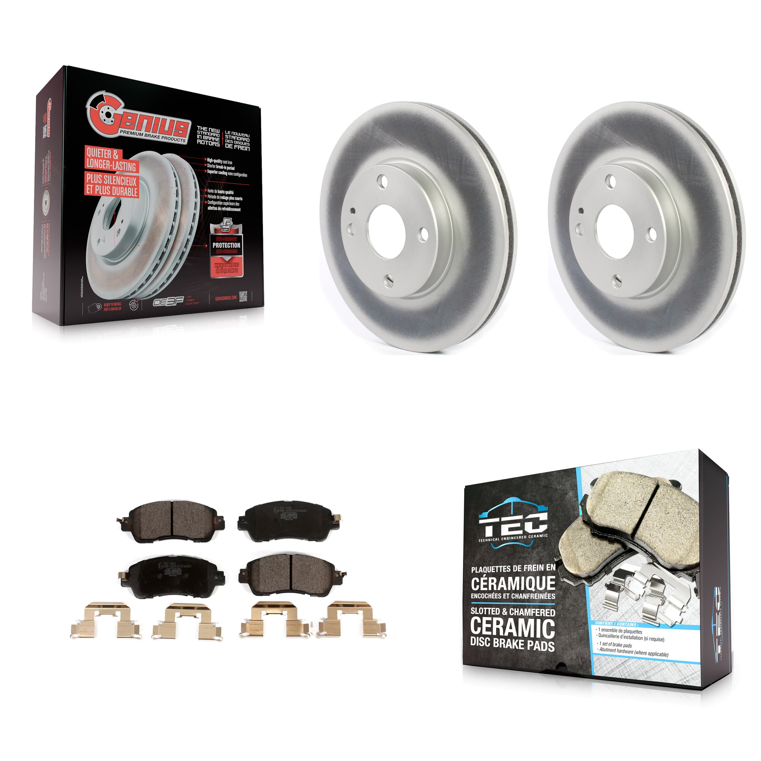 Transit Auto - KGT-102085 - Front Disc Brake Kits image 1