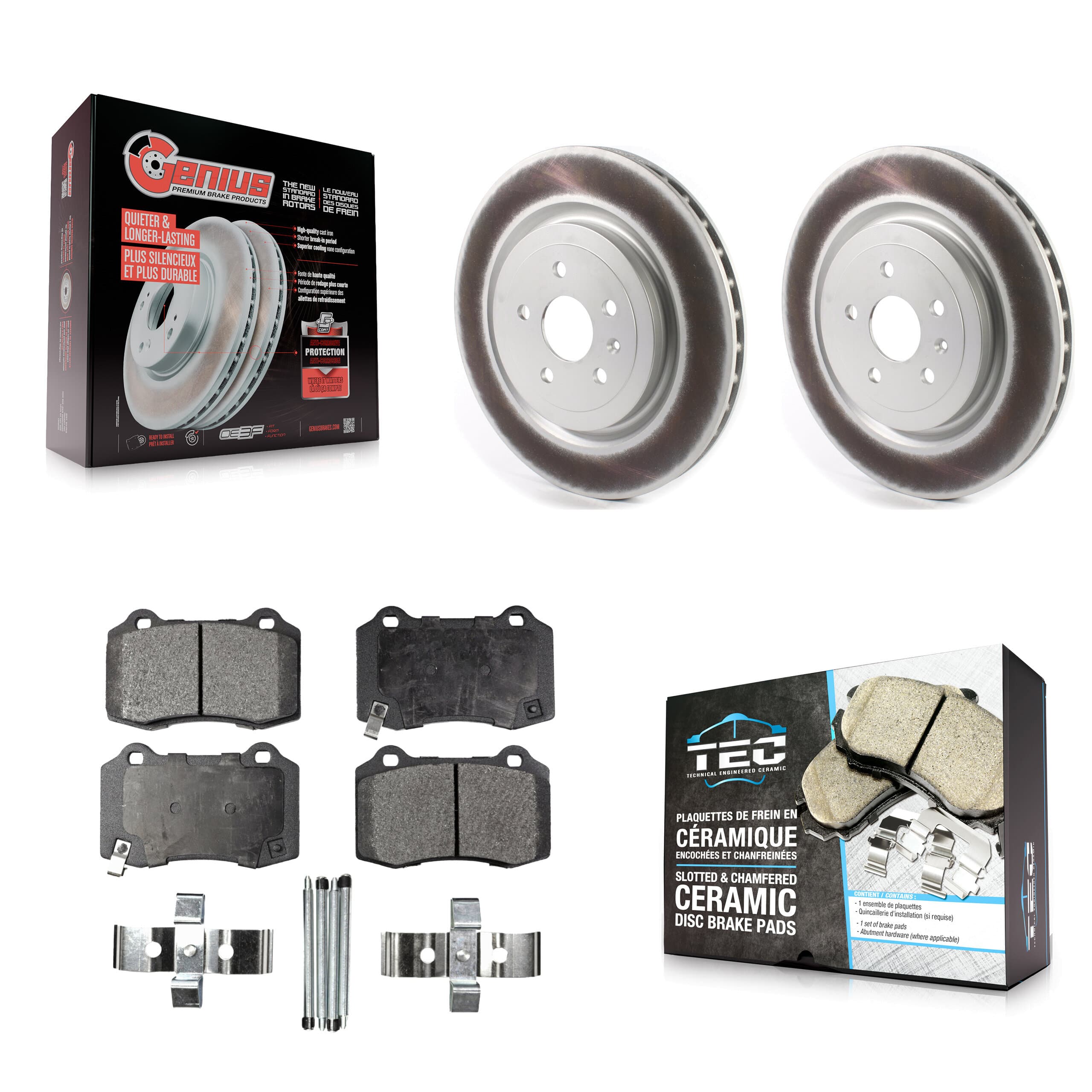 Transit Auto - KGT-102190 - Rear Disc Brake Kits image 1