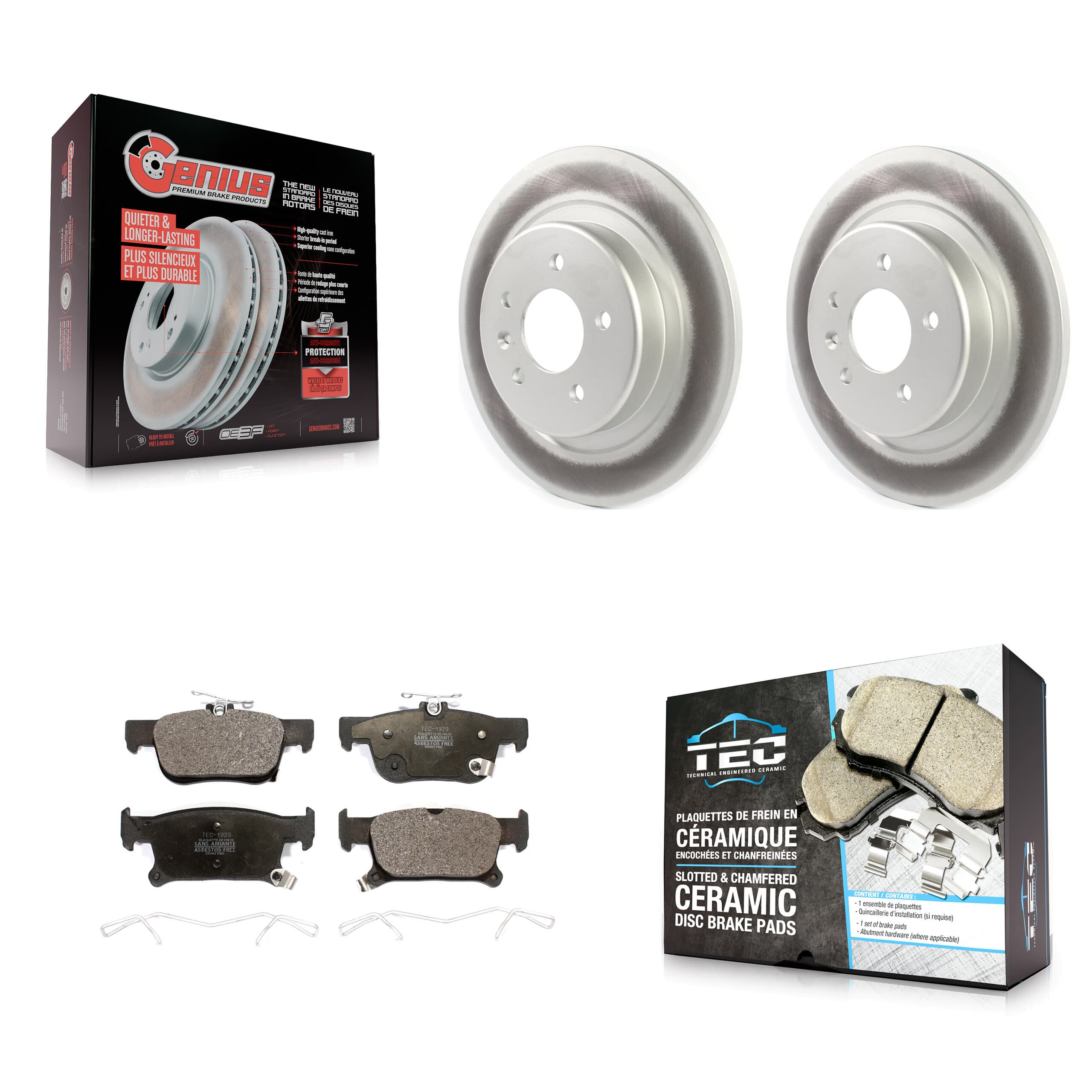 Transit Auto - KGT-102194 - Rear Disc Brake Kits image 1