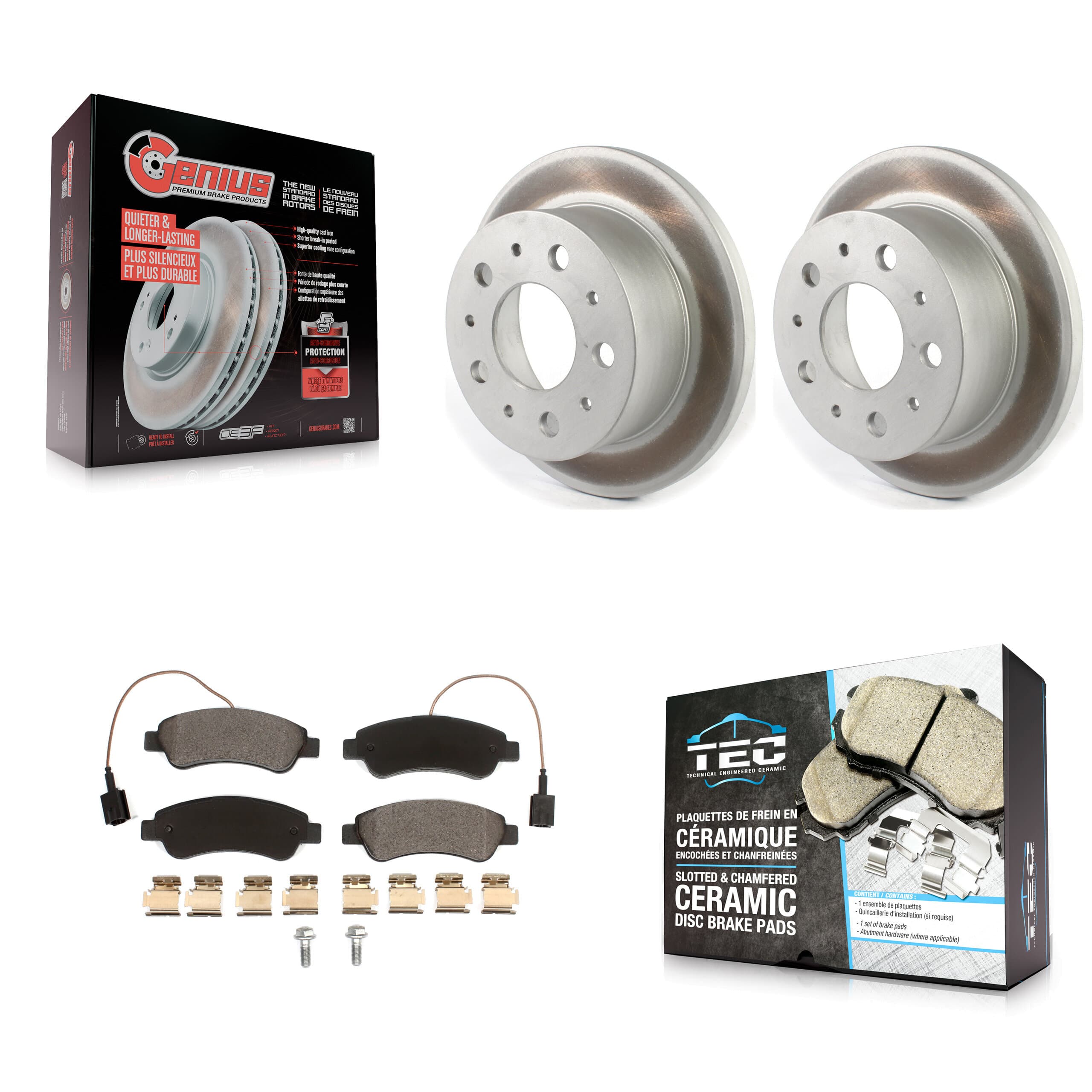 Transit Auto - KGT-102201 - Rear Disc Brake Kits image 1