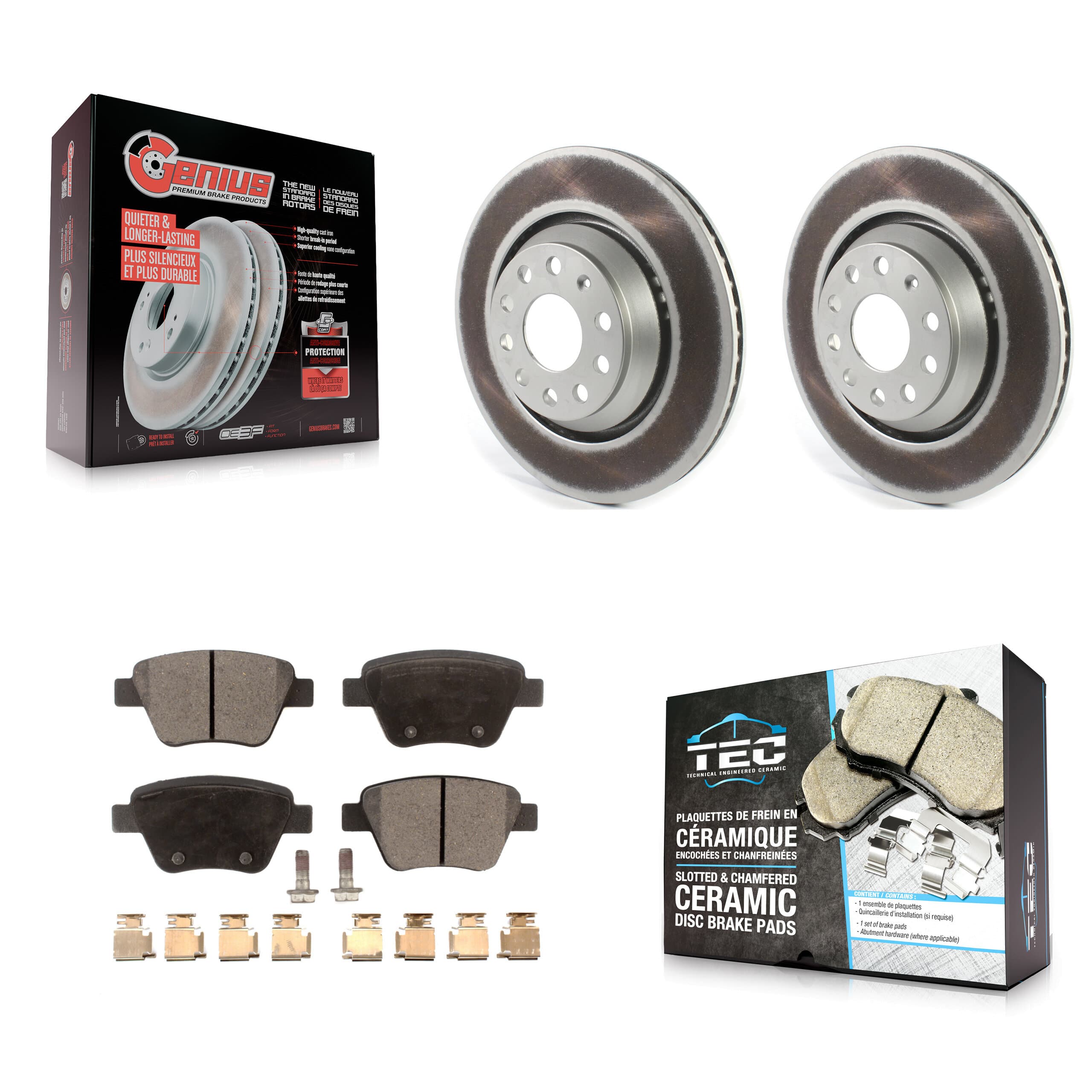 Transit Auto - KGT-102206 - Rear Disc Brake Kits image 1