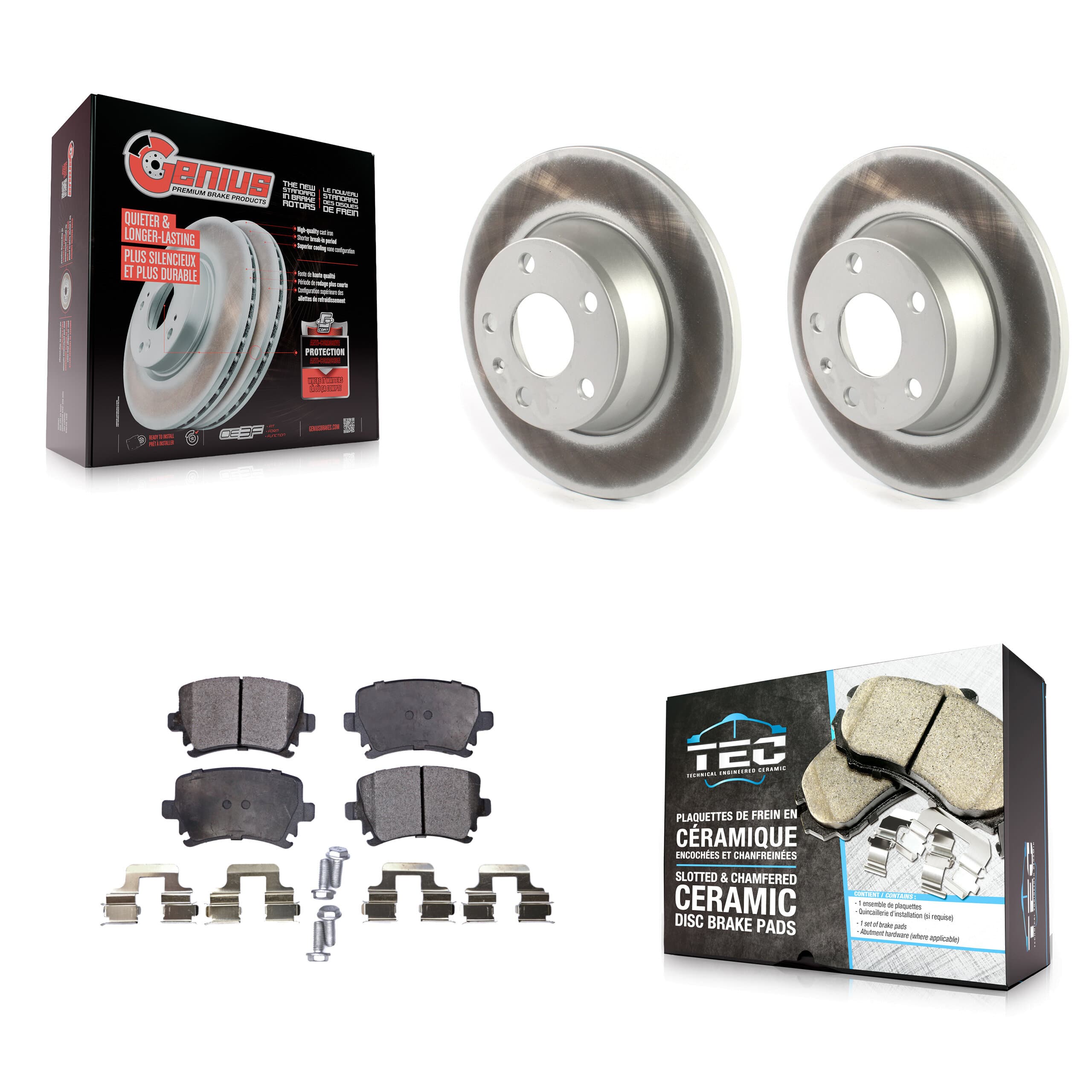 Transit Auto - KGT-102208 - Rear Disc Brake Kits image 1