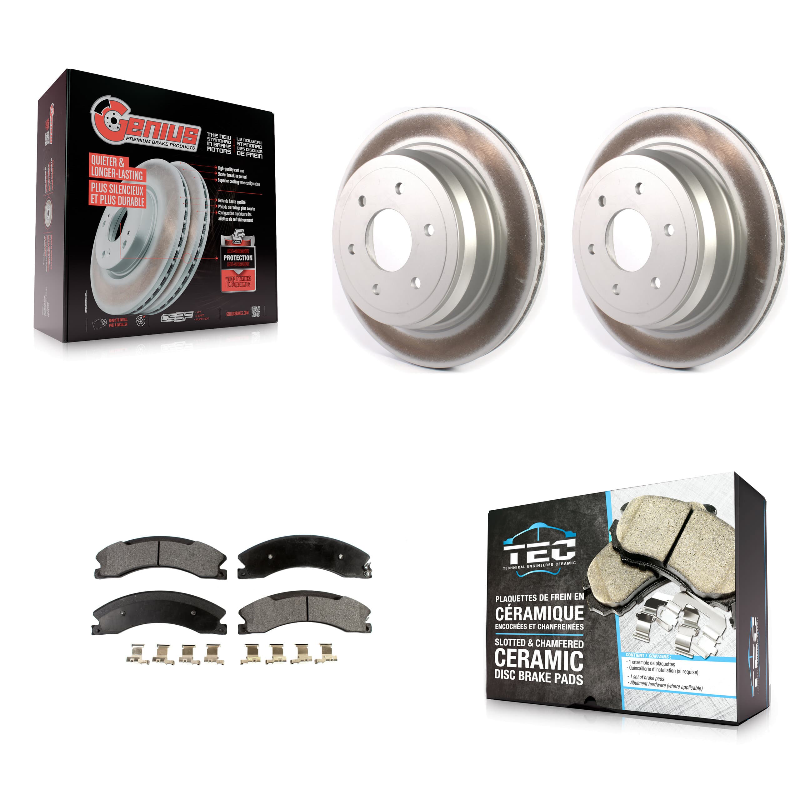 Transit Auto - KGT-102212 - Rear Disc Brake Kits image 1