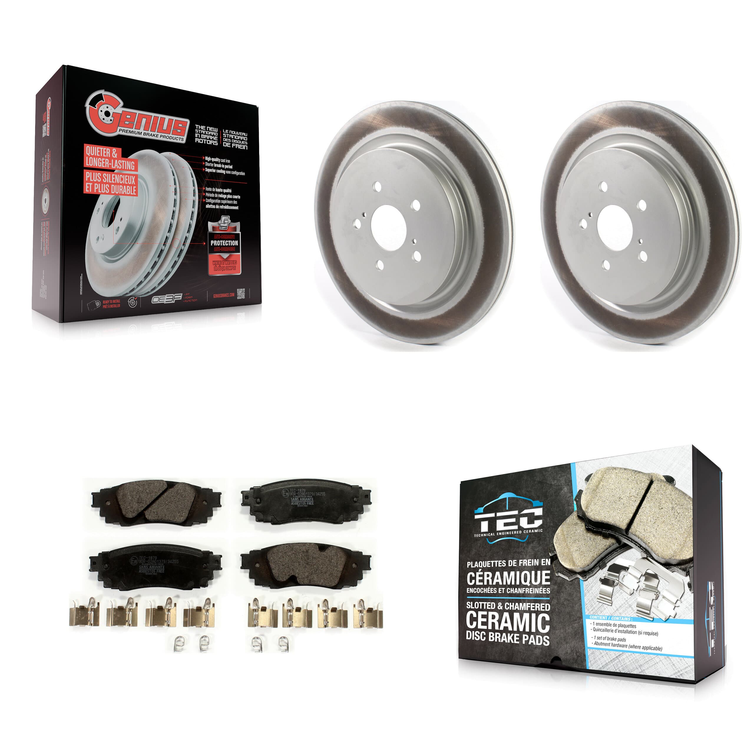 Transit Auto - KGT-102213 - Rear Disc Brake Kits image 1