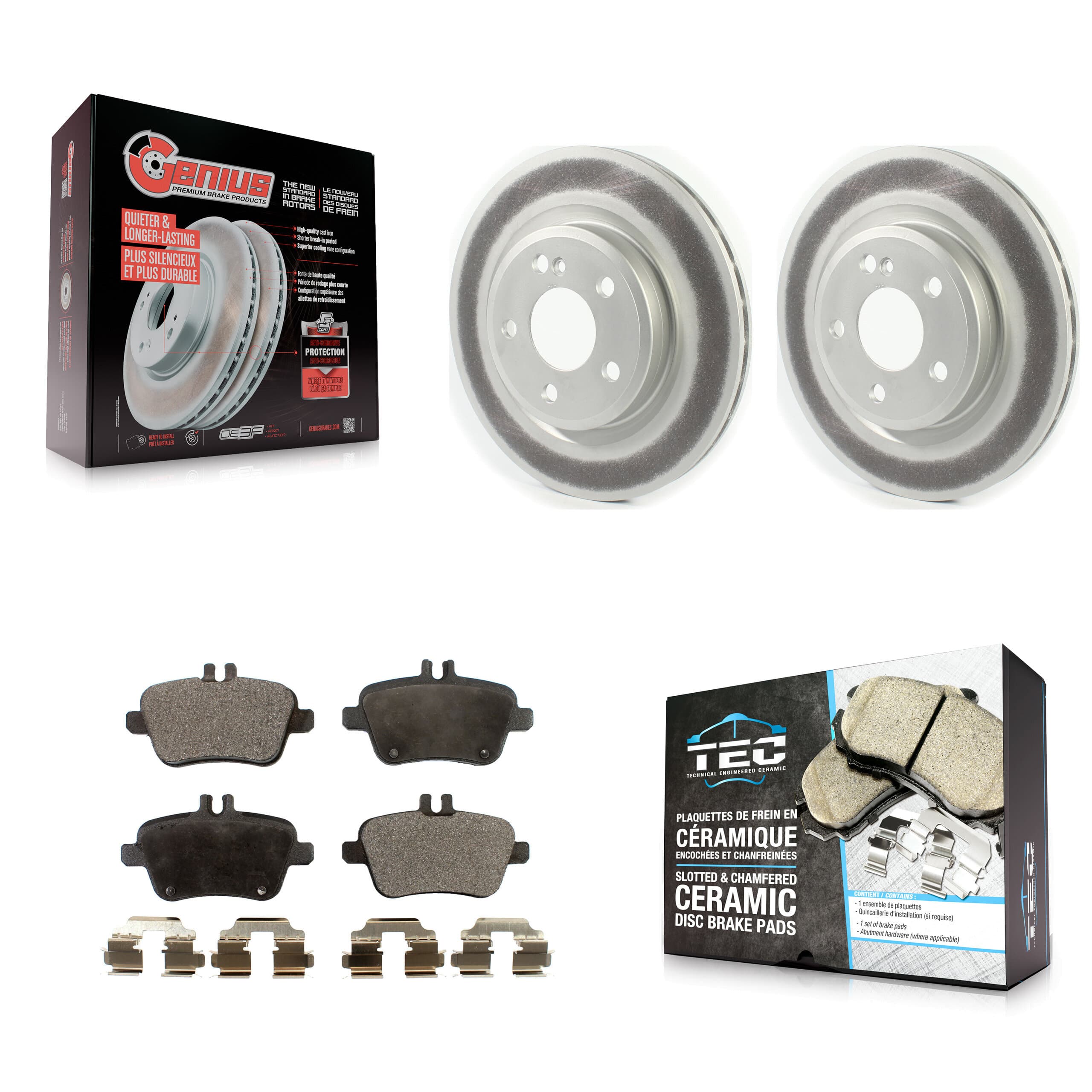 Transit Auto - KGT-102220 - Rear Disc Brake Kits image 1