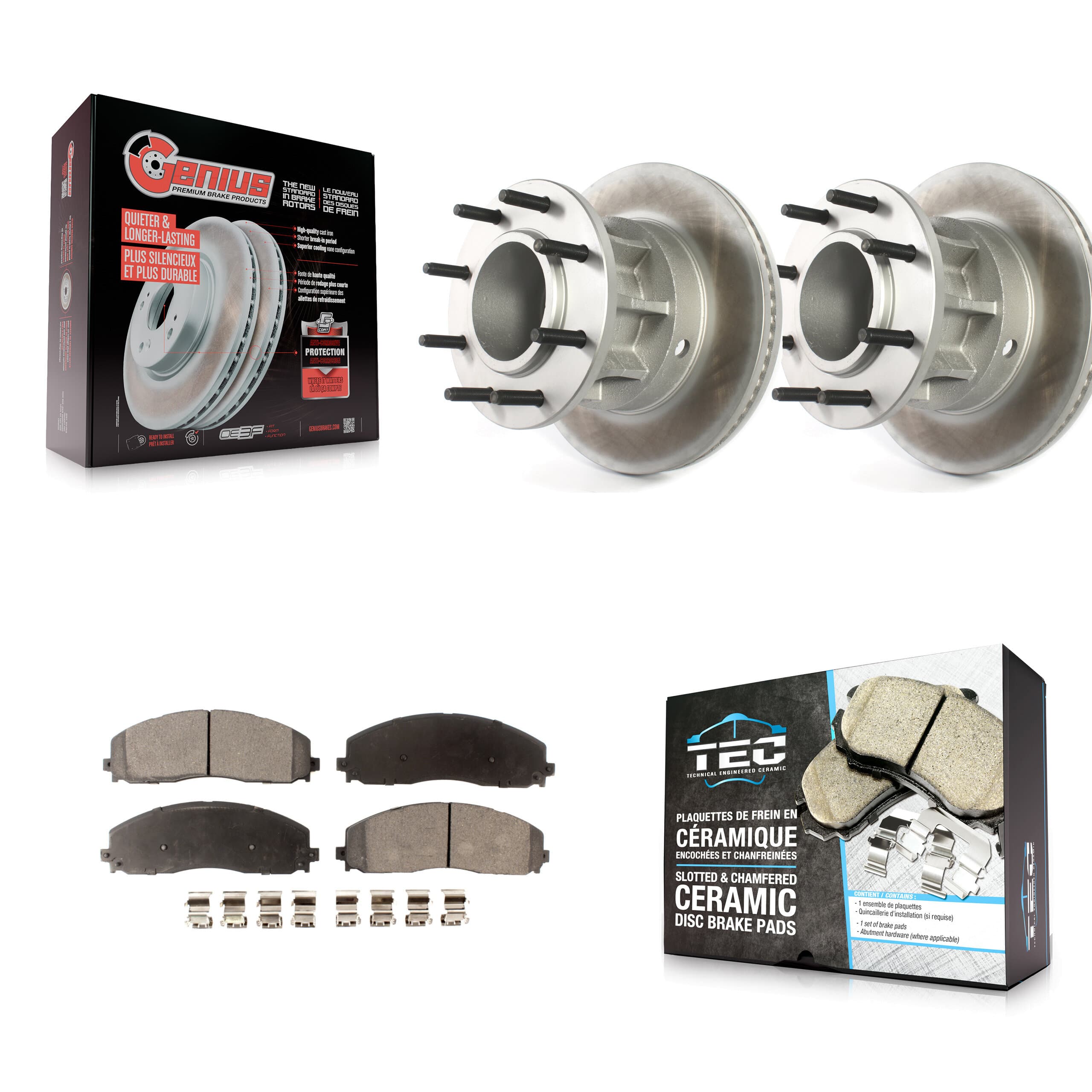 Transit Auto - KGT-102226 - Front Disc Brake Kits image 1