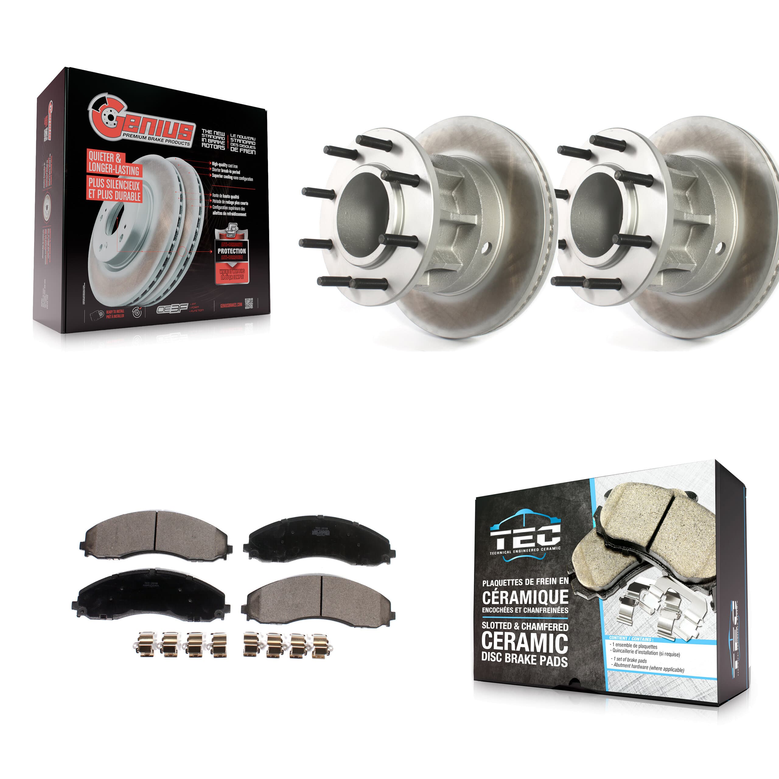 Transit Auto - KGT-102297 - Front Disc Brake Kits image 1