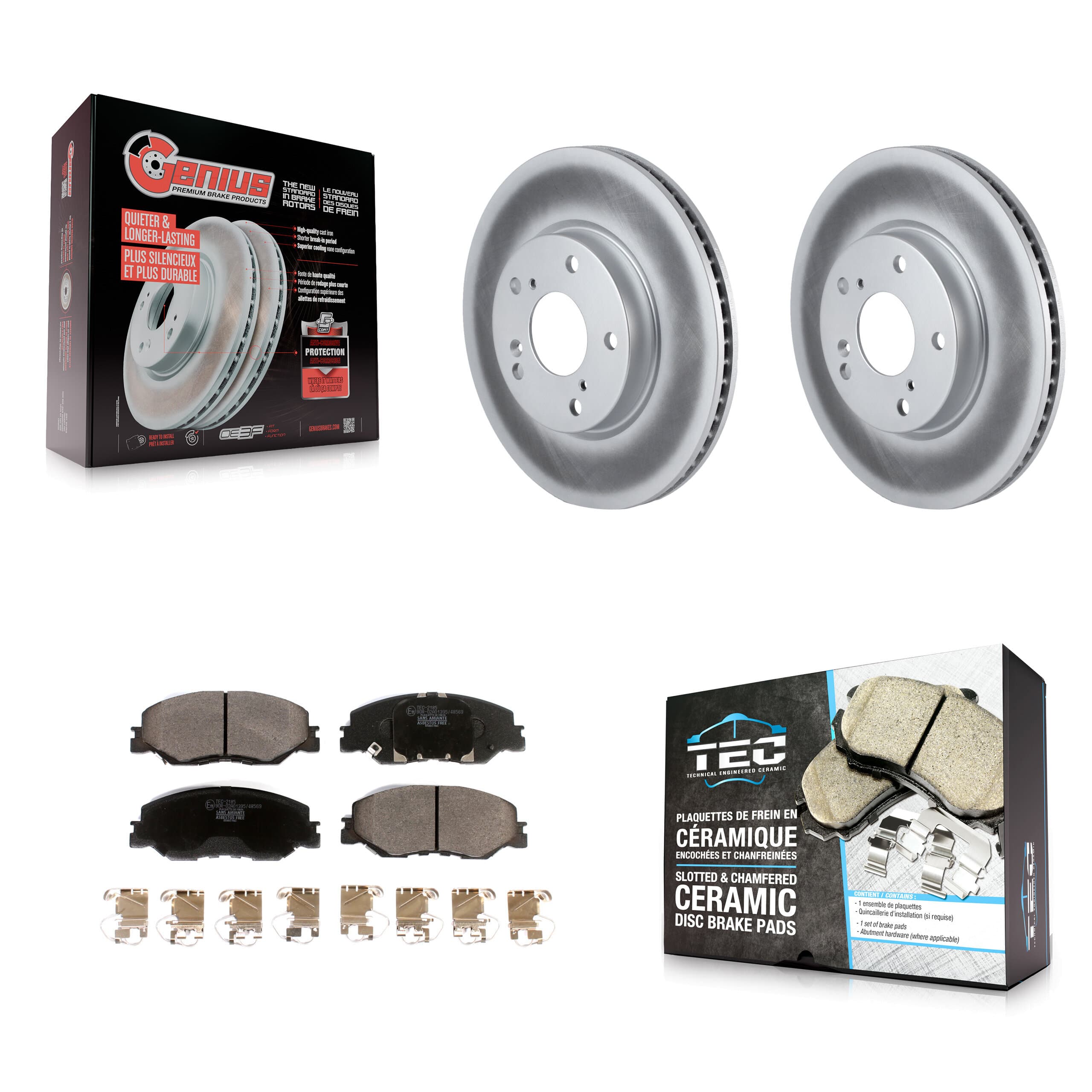 Transit Auto - KGT-102368 - Front Disc Brake Kits image 1