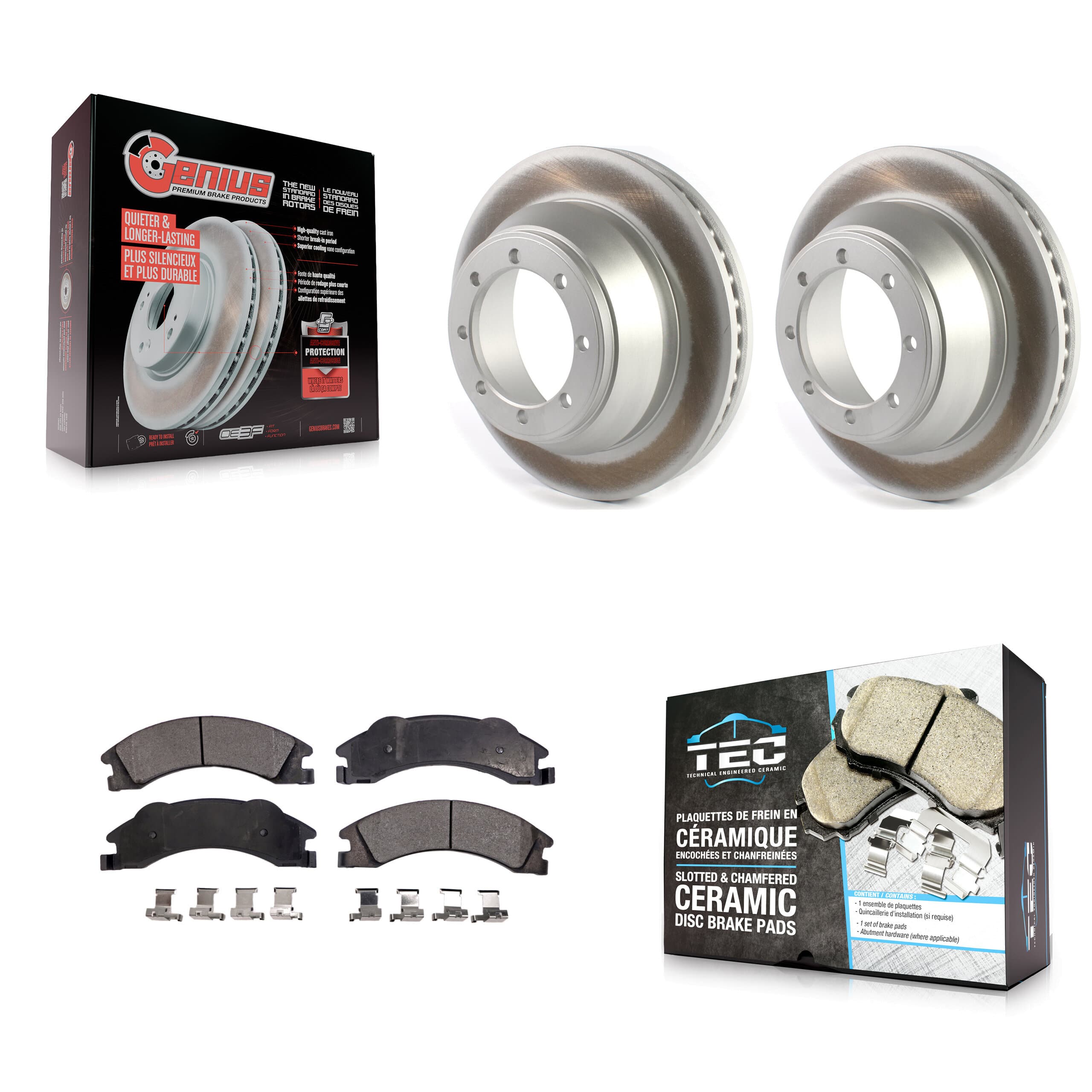 Transit Auto - KGT-102370 - Rear Disc Brake Kits image 1