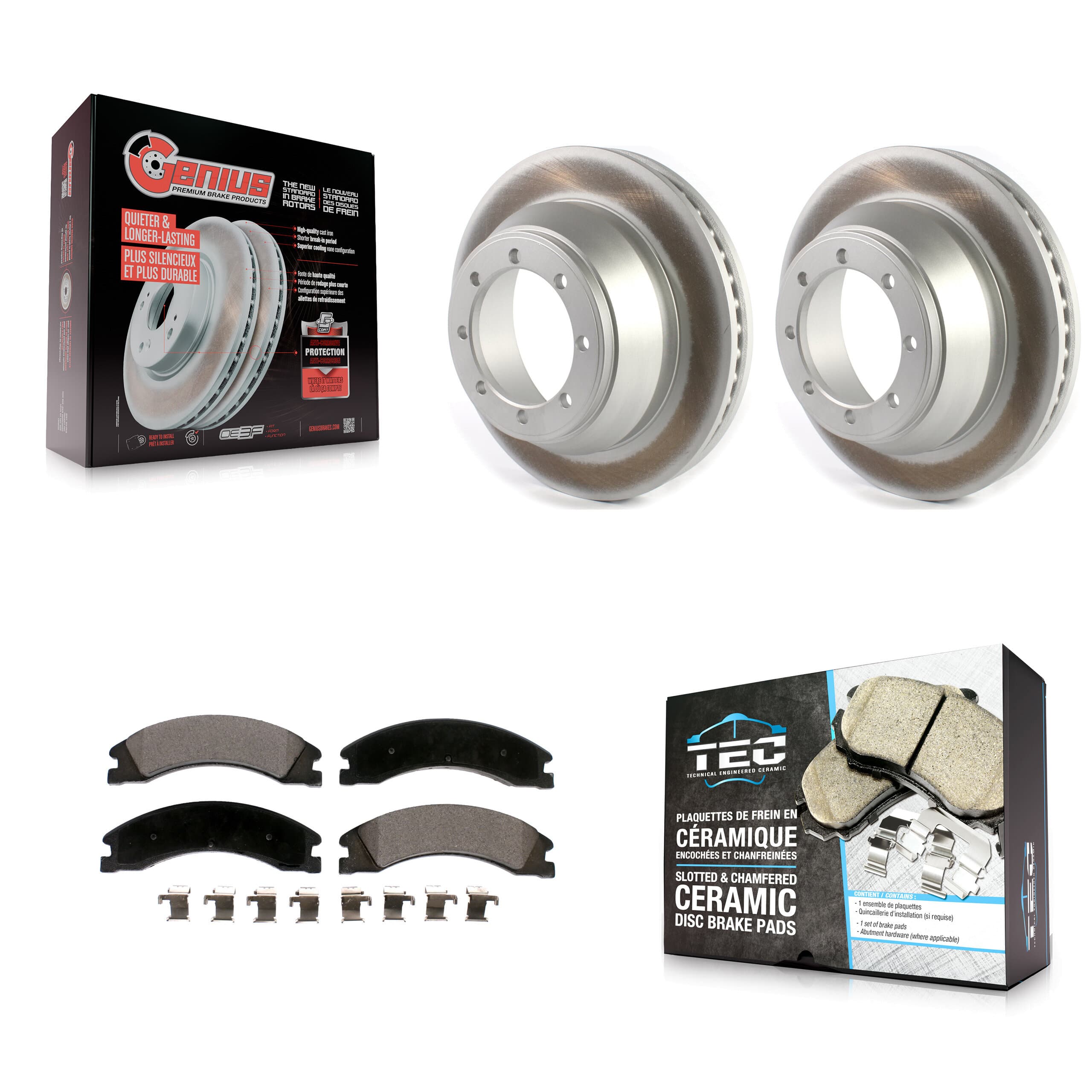 Transit Auto - KGT-102371 - Rear Disc Brake Kits image 1