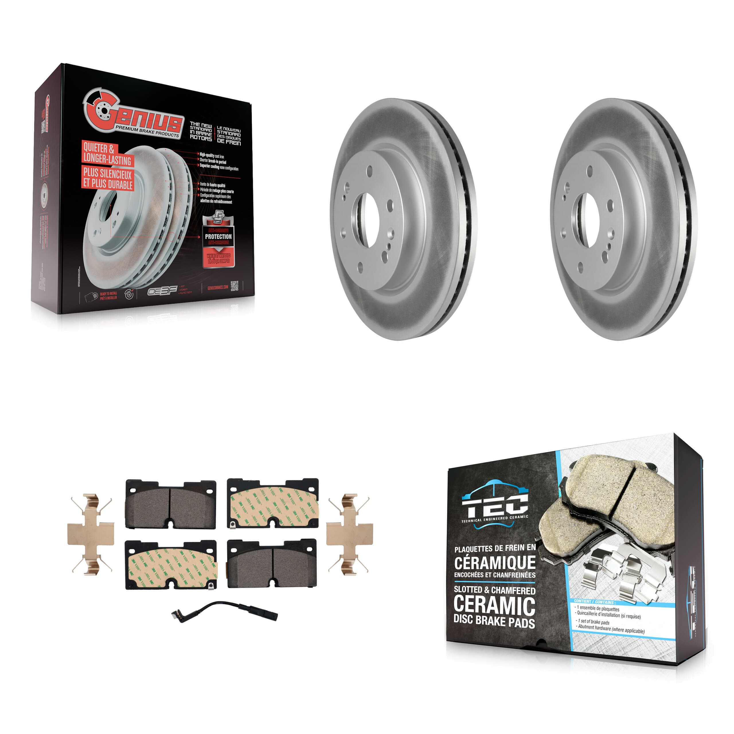 Transit Auto - KGT-102403 - Front Disc Brake Kits image 1