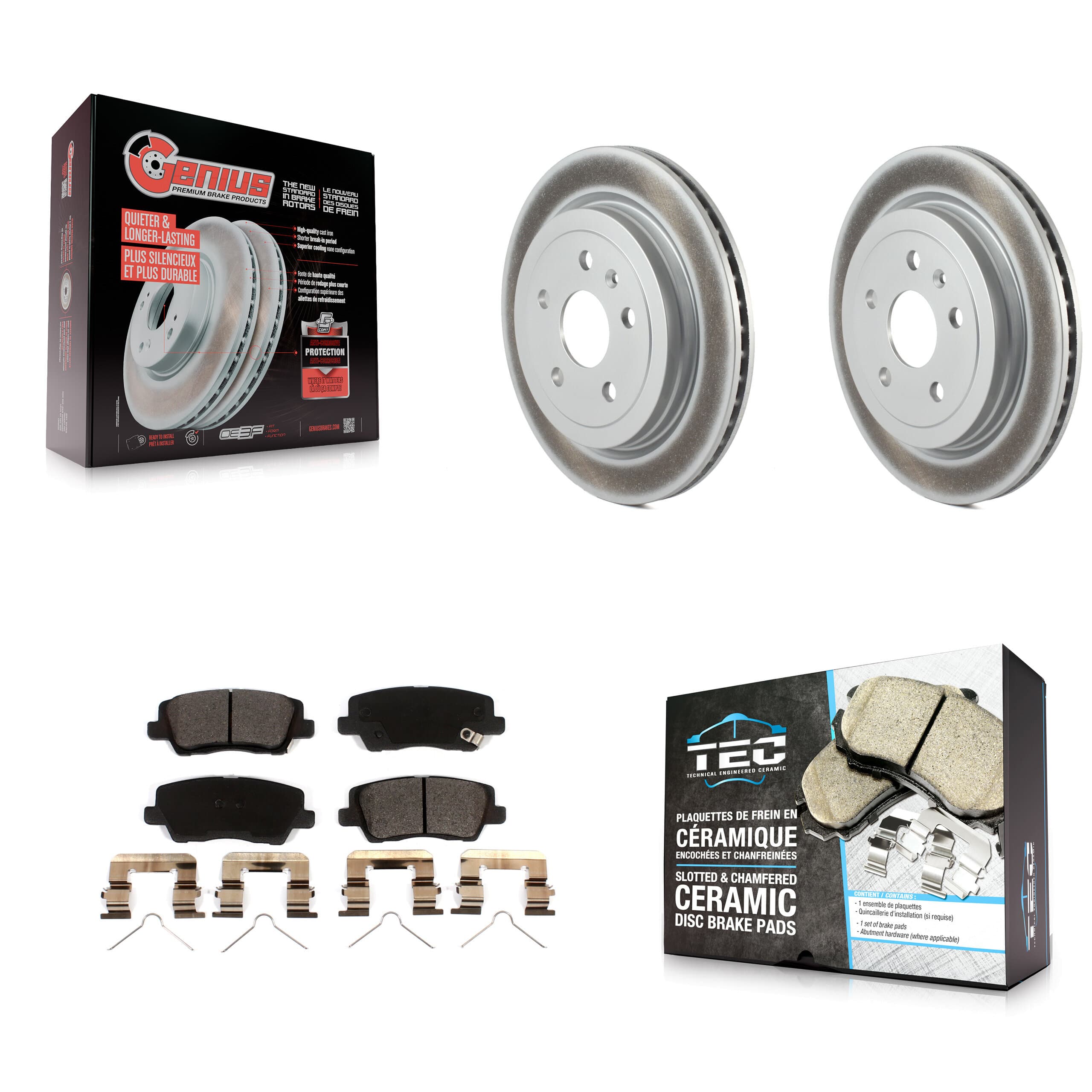 Transit Auto - KGT-102426 - Rear Disc Brake Kits image 1