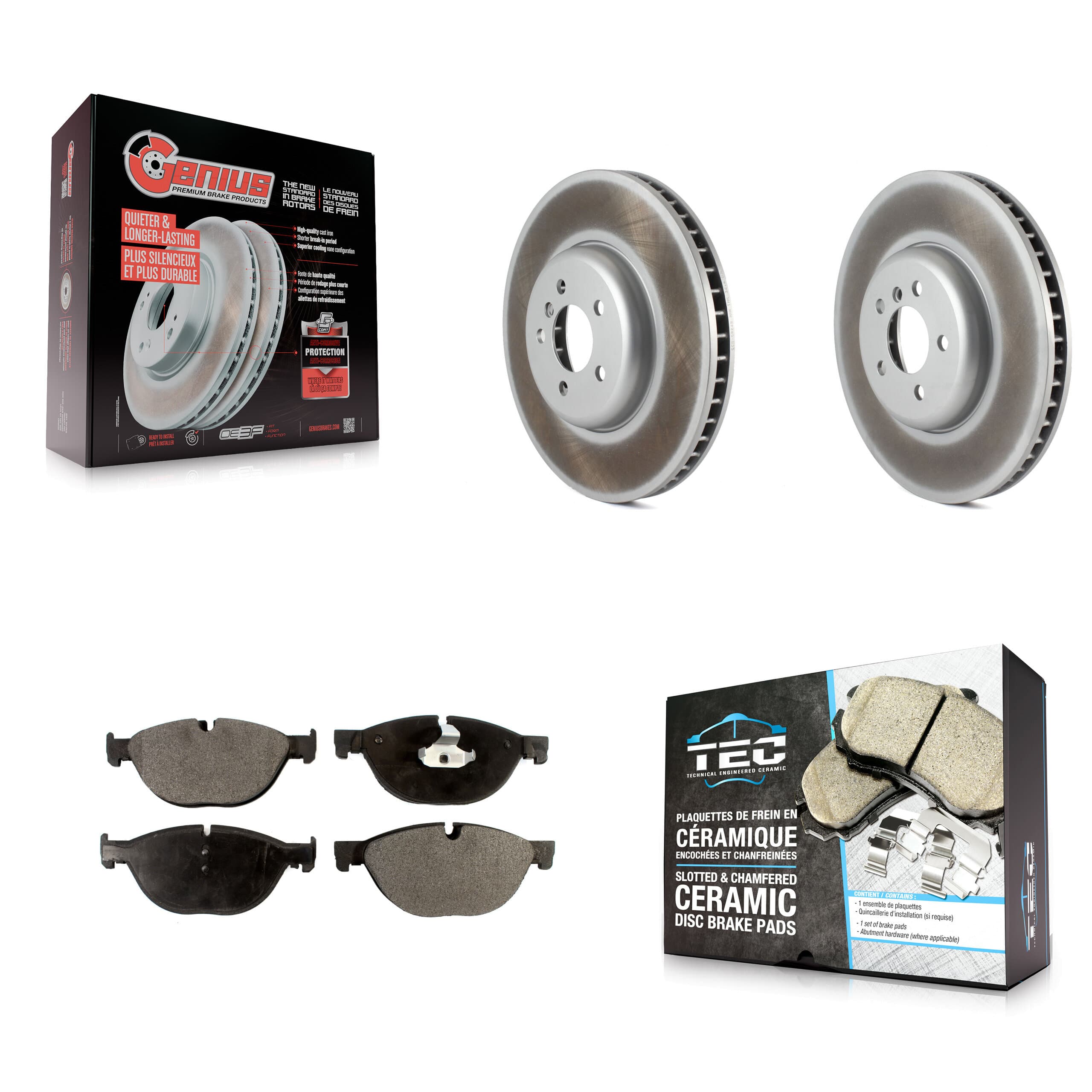Transit Auto - KGT-102432 - Front Disc Brake Kits image 1