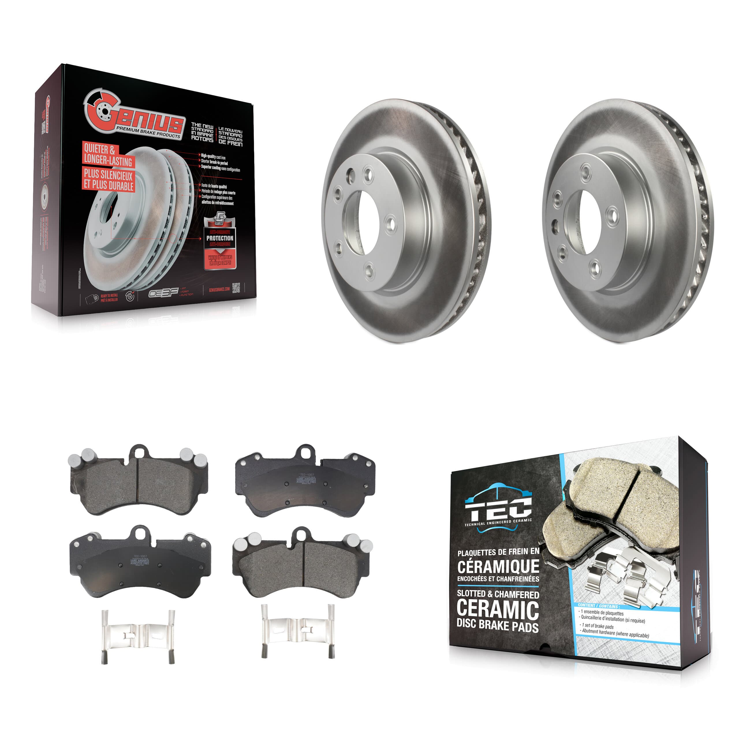 Transit Auto - KGT-102438 - Front Disc Brake Kits image 1