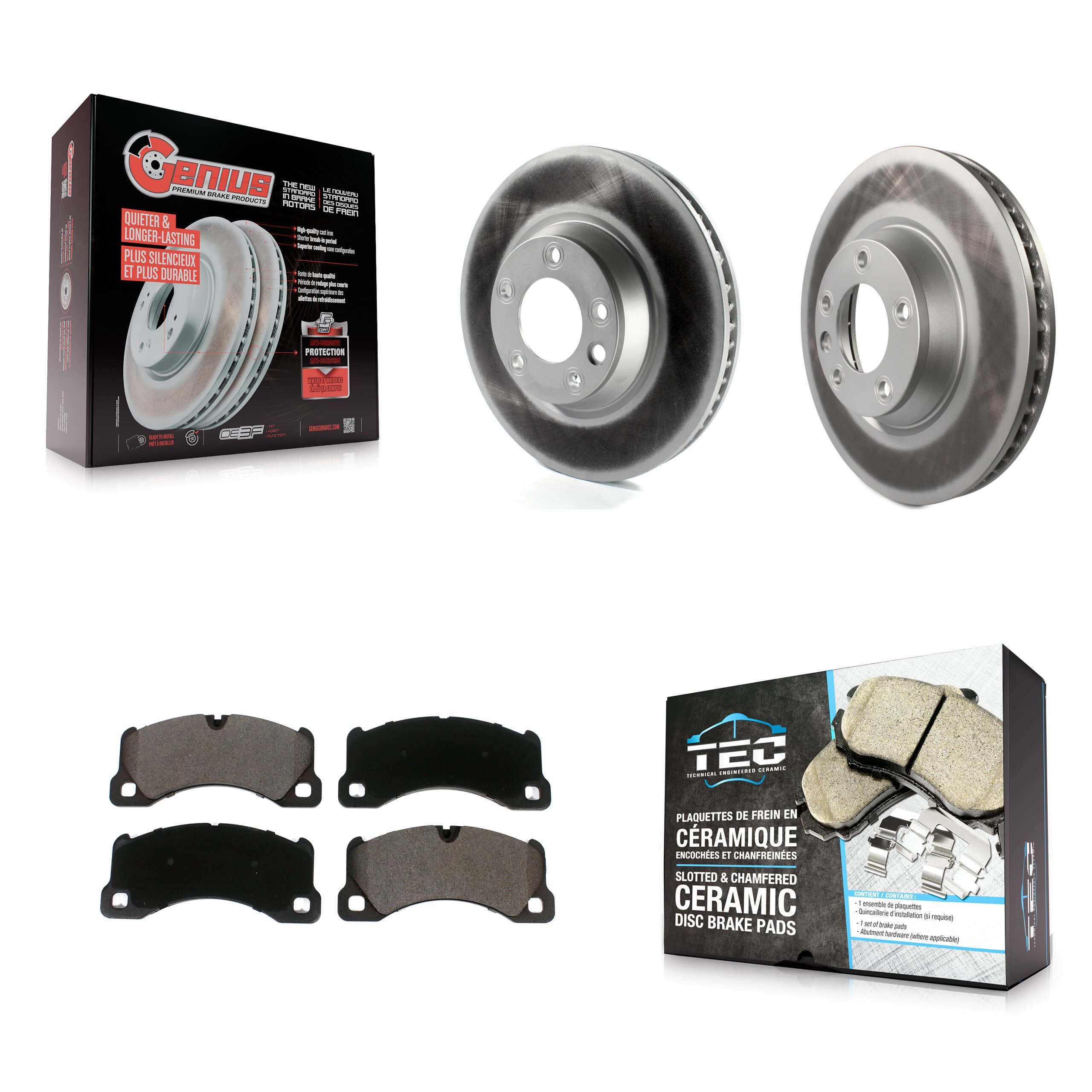 Transit Auto - KGT-102442 - Front Disc Brake Kits image 1