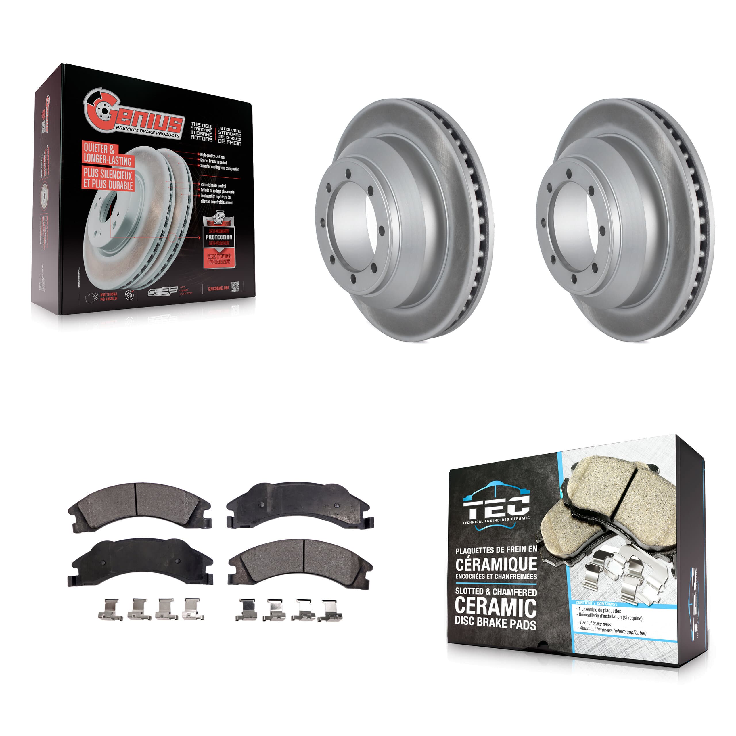 Transit Auto - KGT-102481 - Rear Disc Brake Kits image 1