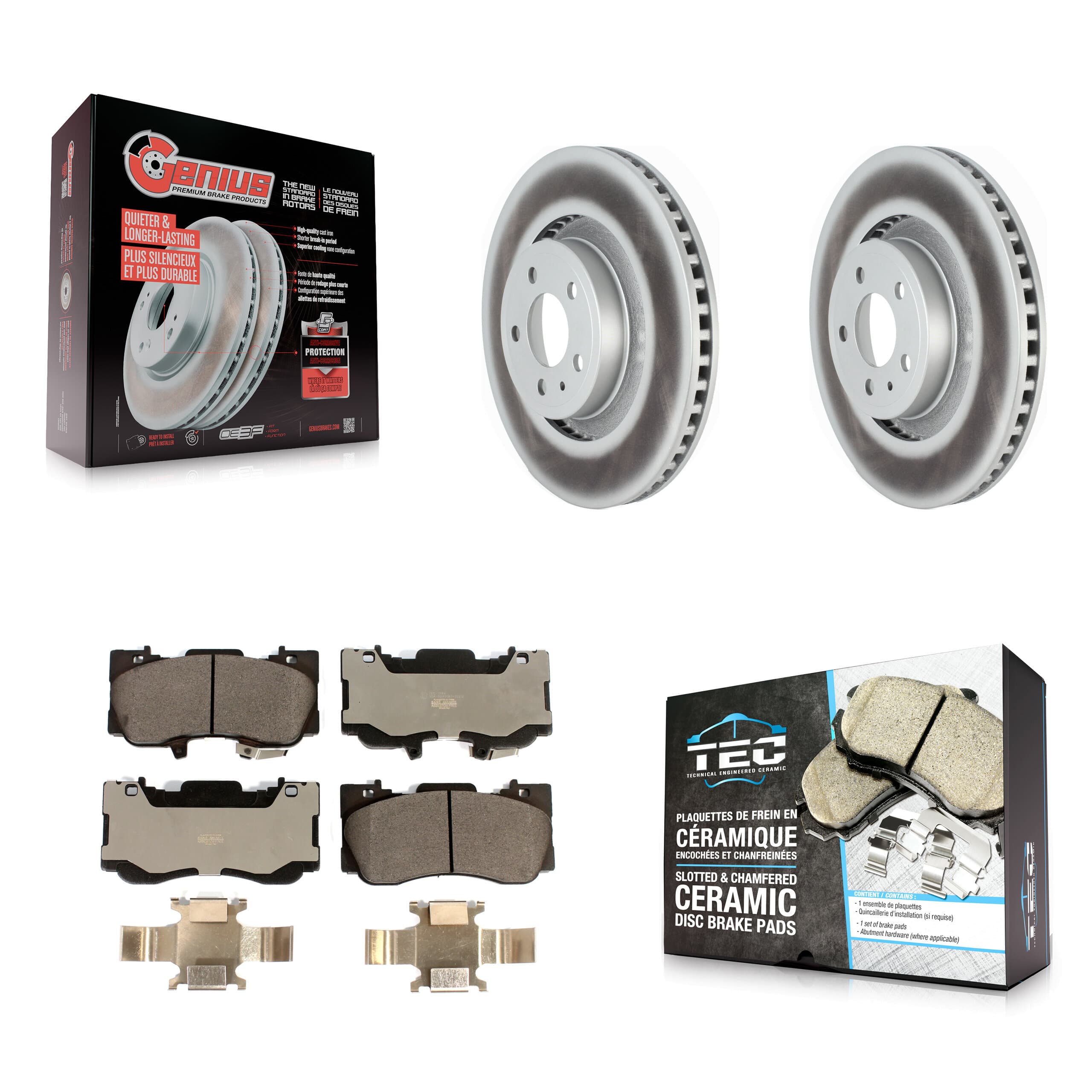 Transit Auto - KGT-102582 - Front Disc Brake Kits image 1
