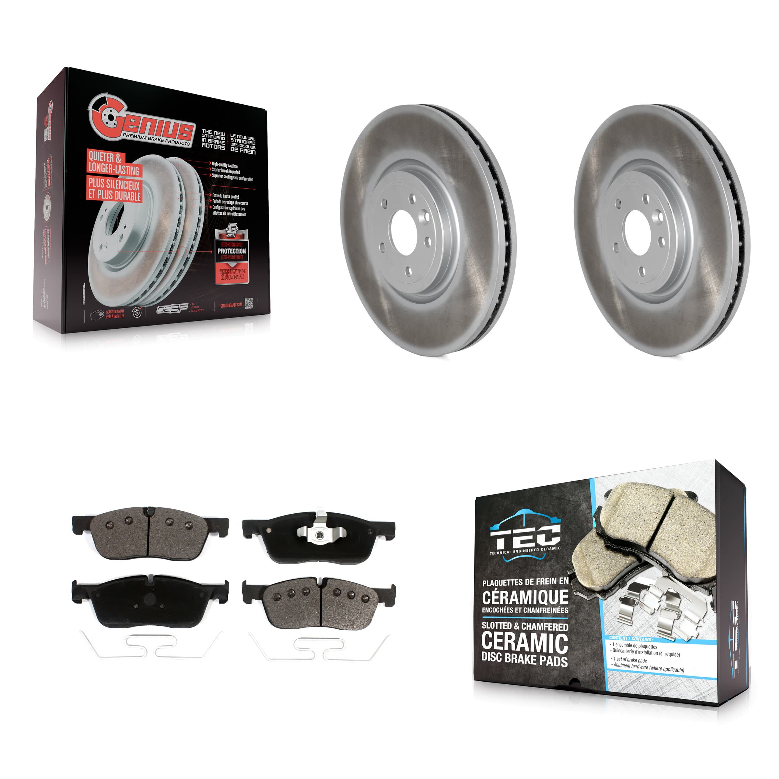 Transit Auto - KGT-102586 - Front Disc Brake Kits image 1