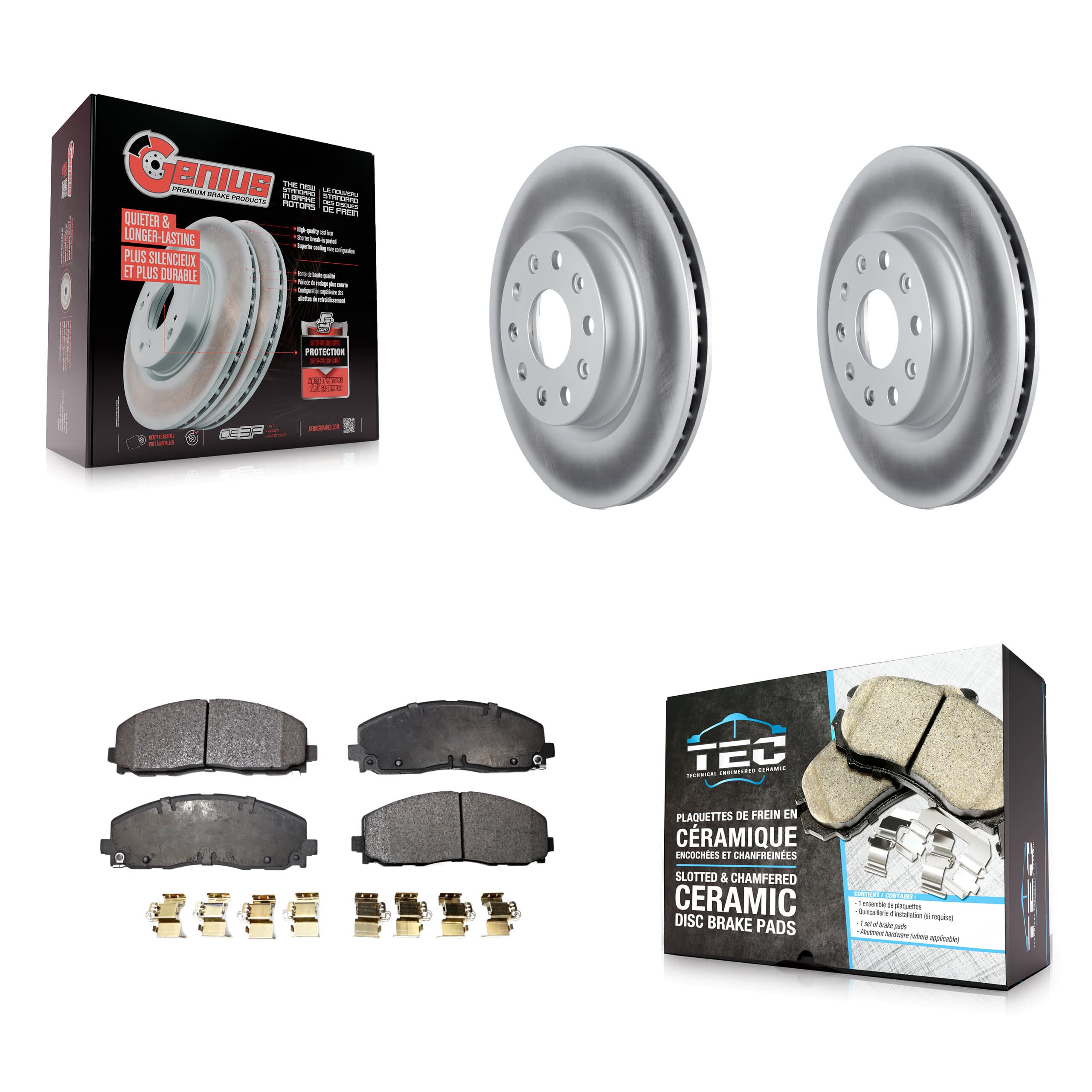 Transit Auto - KGT-102587 - Front Disc Brake Kits image 1