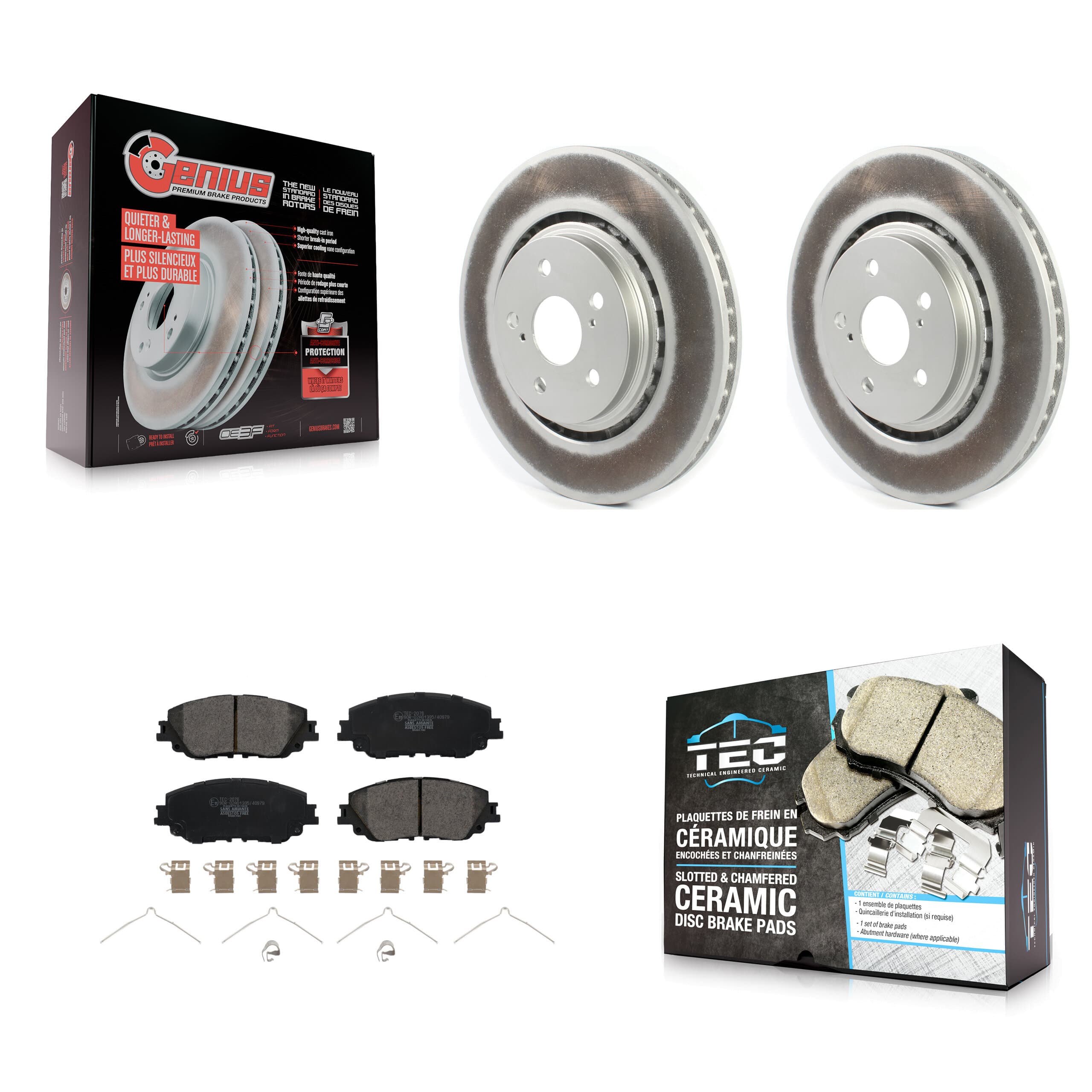 Transit Auto - KGT-102592 - Front Disc Brake Kits image 1