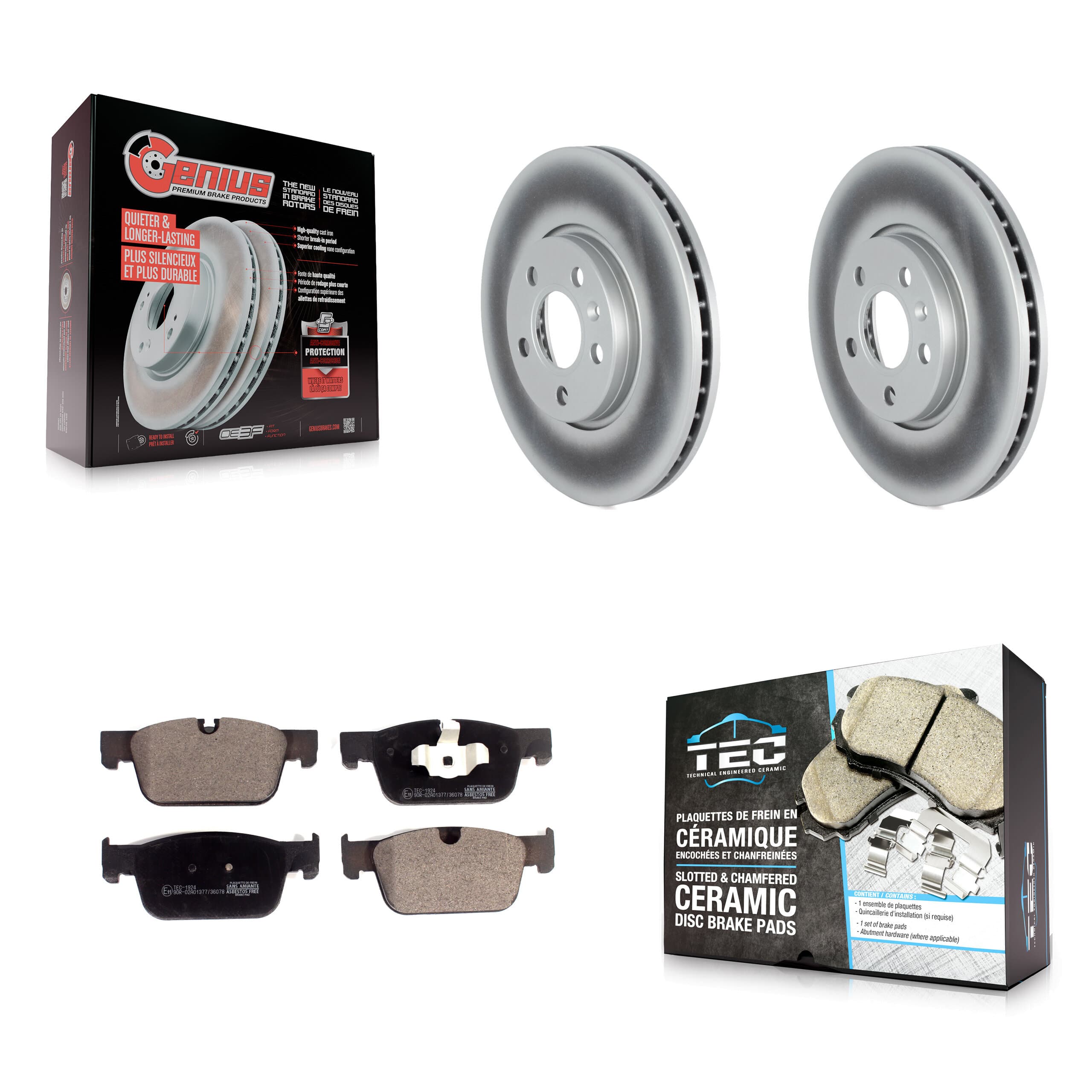 Transit Auto - KGT-102597 - Front Disc Brake Kits image 1