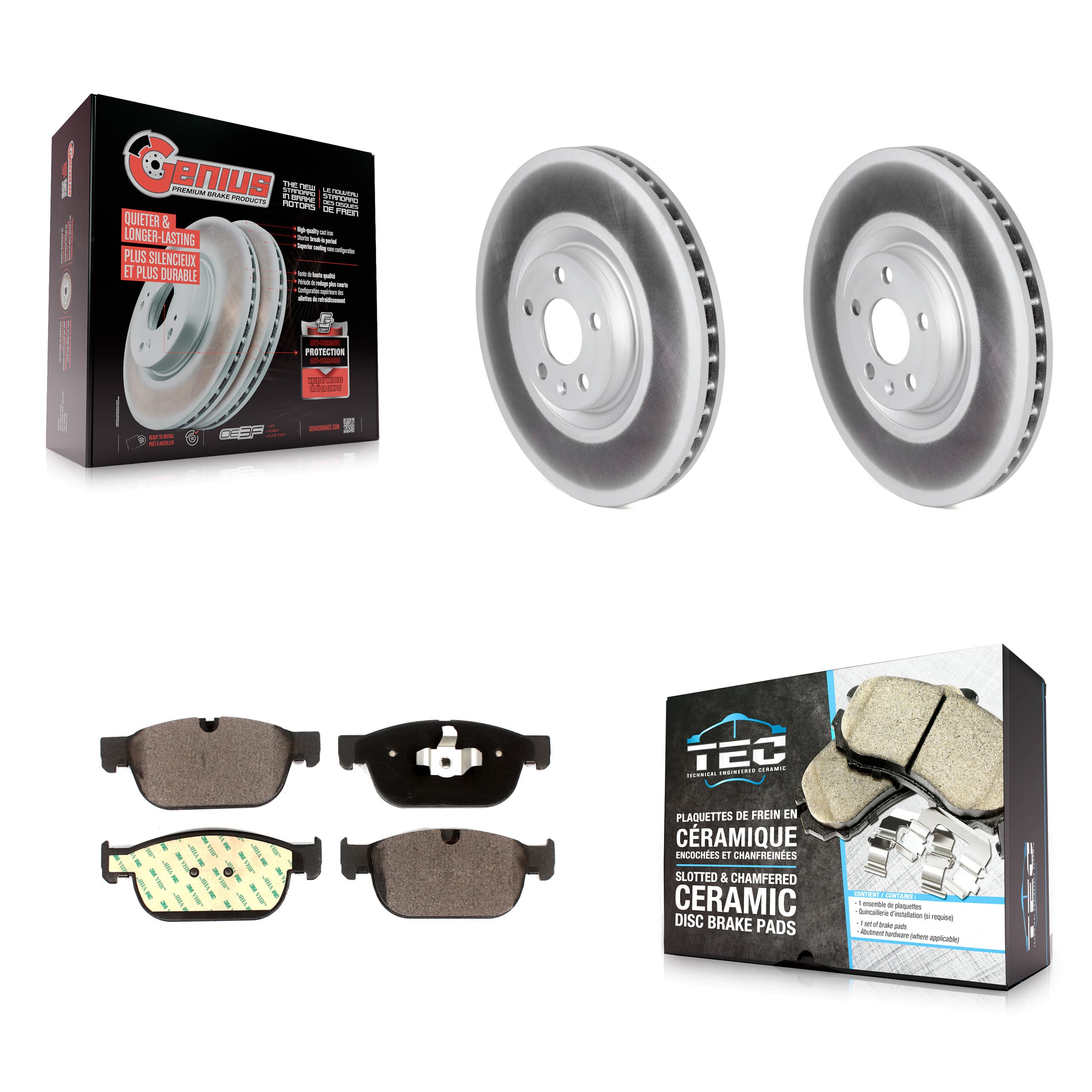 Transit Auto - KGT-102599 - Front Disc Brake Kits image 1