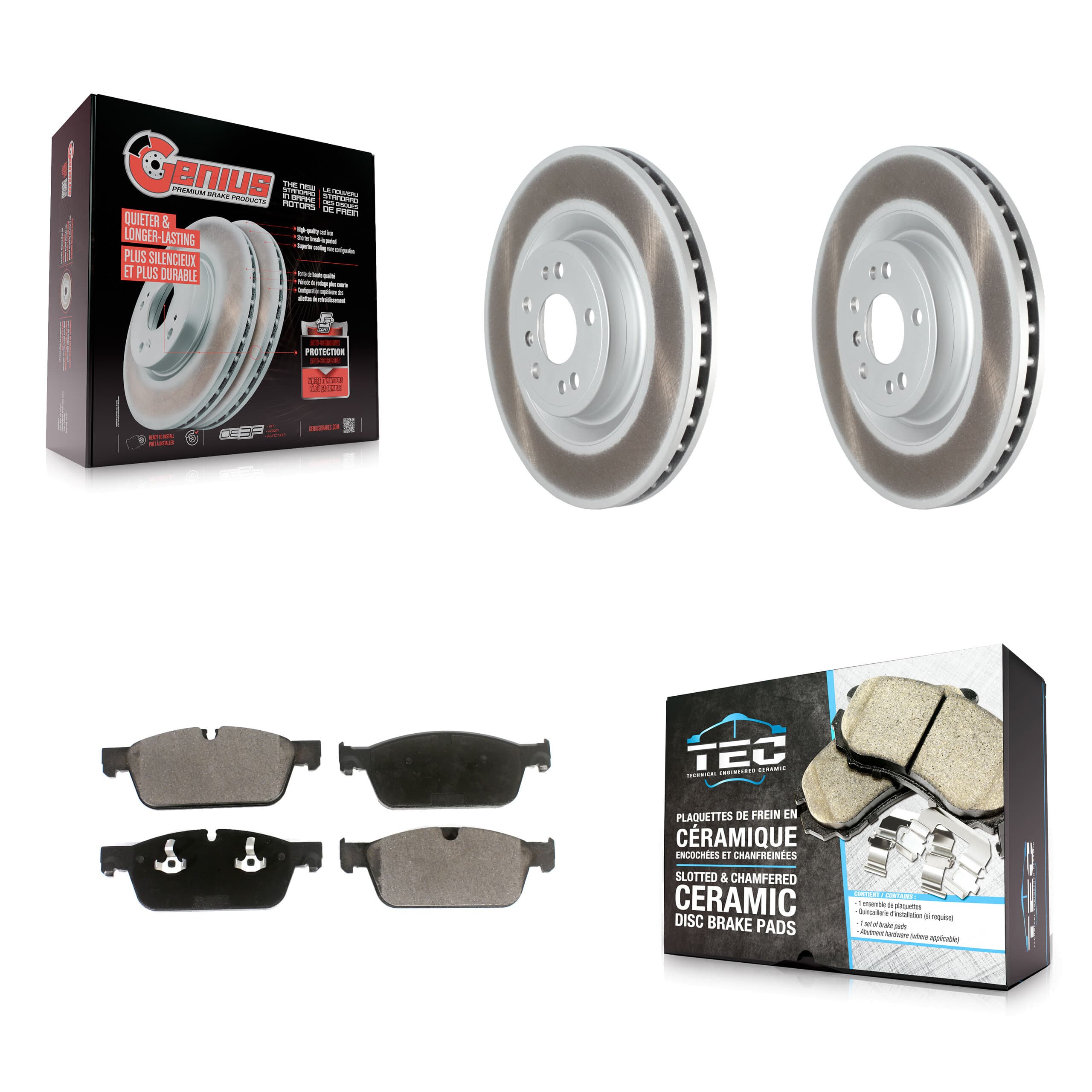 Transit Auto - KGT-102608 - Front Disc Brake Kits image 1