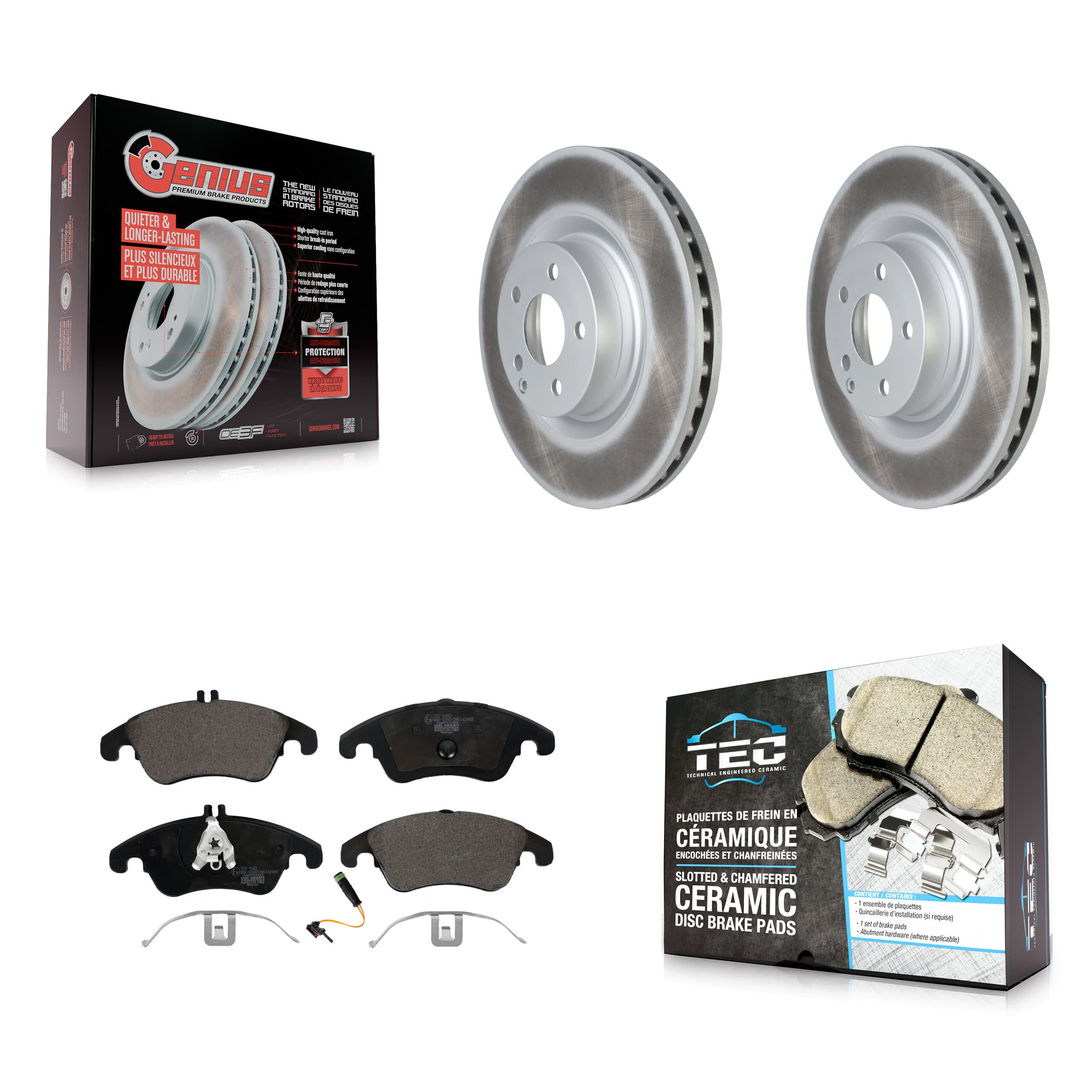 Transit Auto - KGT-102611 - Front Disc Brake Kits image 1