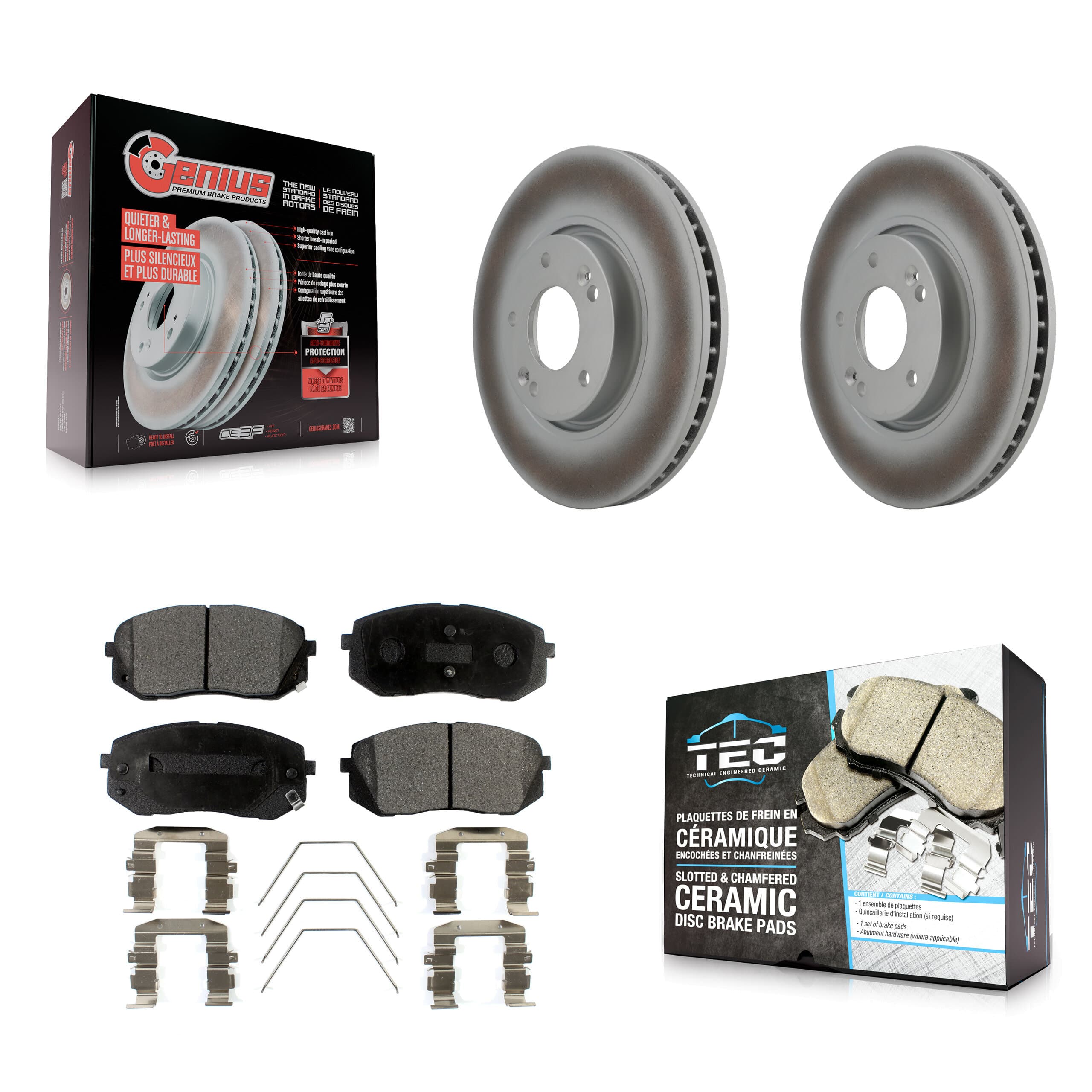 Transit Auto - KGT-102613 - Front Disc Brake Kits image 1