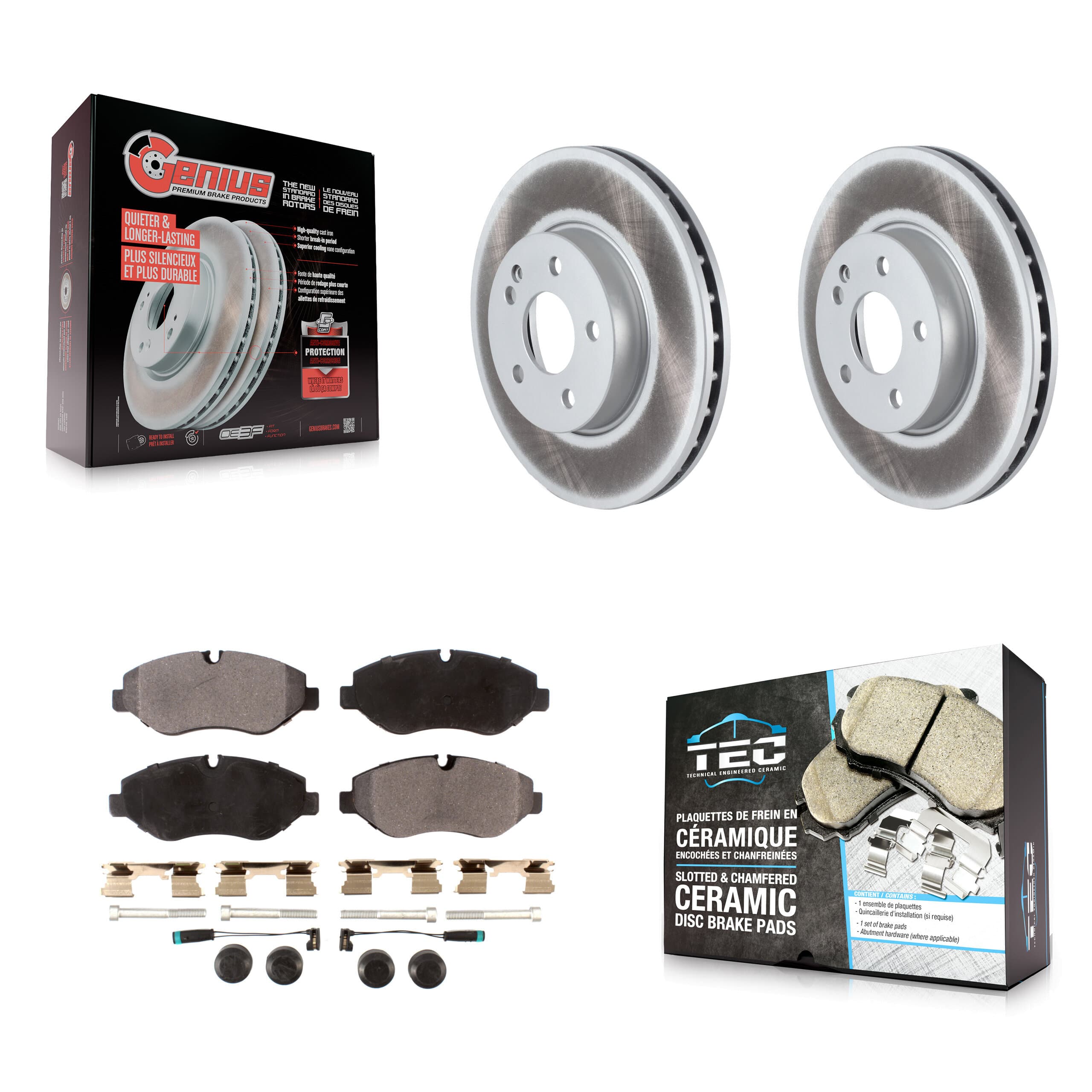 Transit Auto - KGT-102617 - Front Disc Brake Kits image 1